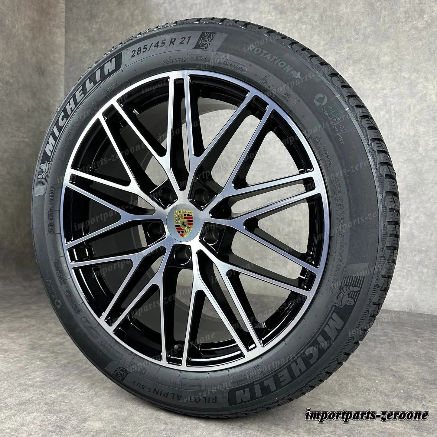 冬用 ポルシェ カイエン E3-II 21インチ 純正 RS Spyder ホイール 9Y0044603C ターボ　-1548