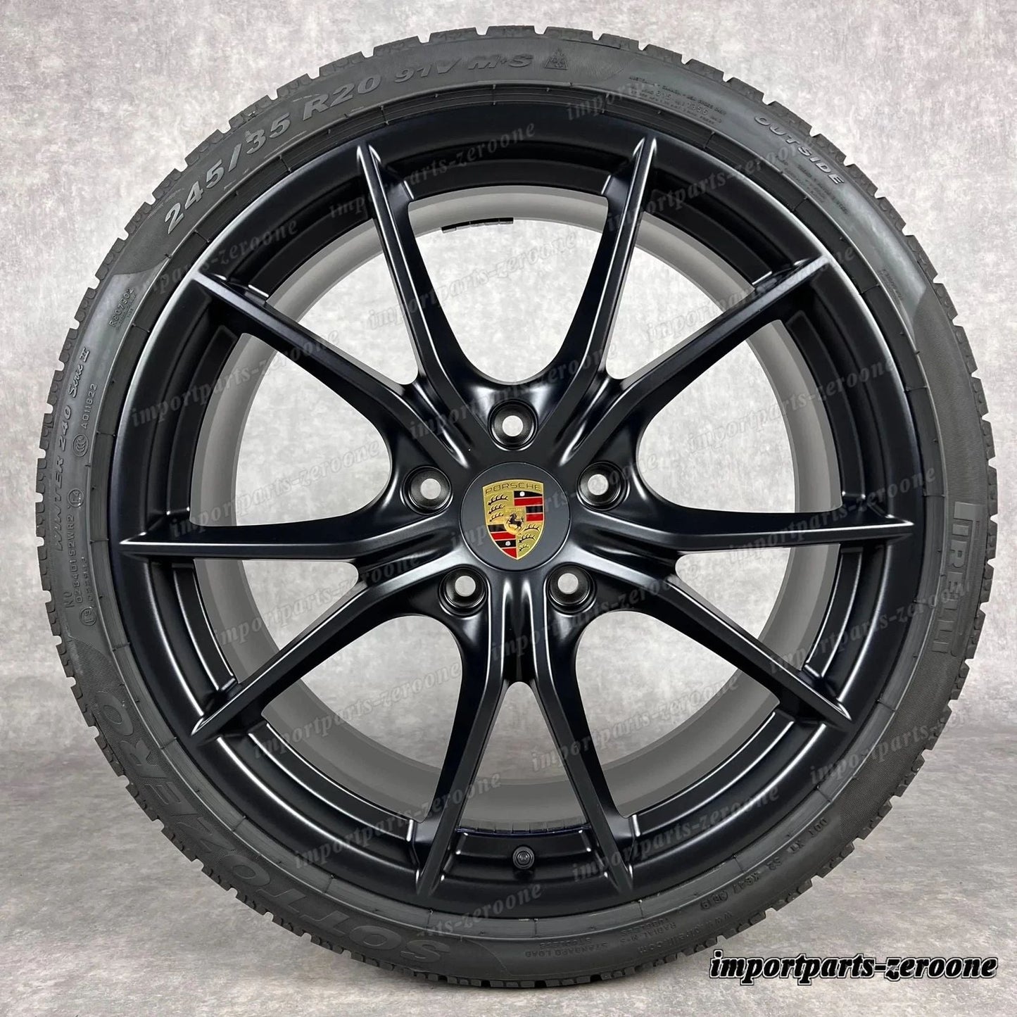 ホイール ポルシェ 991.2 20 インチ 純正 カレラ Siv ホイール C4 4S Targa GTS ターボ　-1564