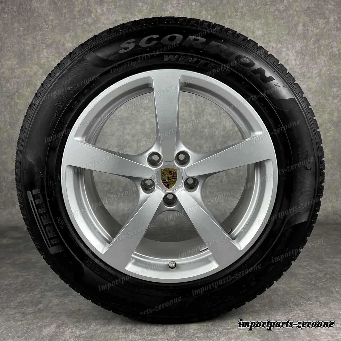 純正e ポルシェ マカン II 18 インチ Cerchioni Ruote Invernali Top 2.0 S di Diesel　-1566