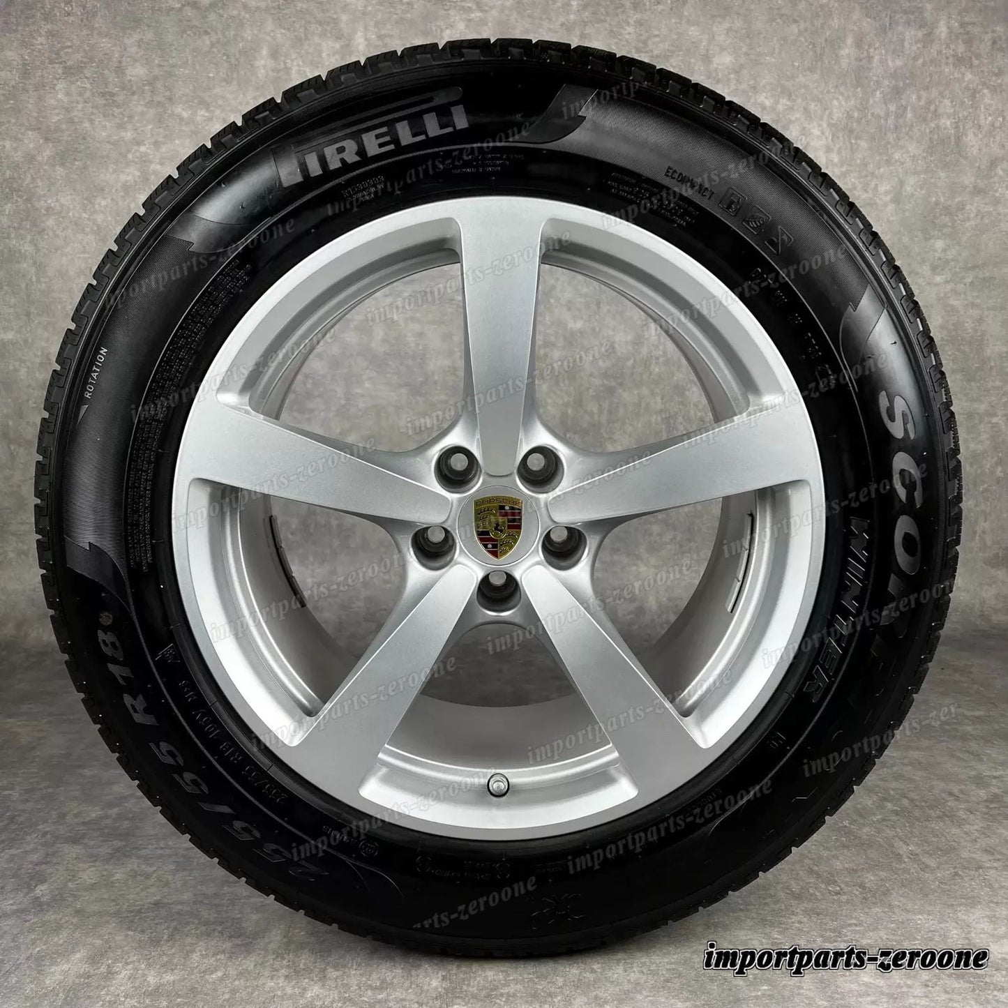 純正e ポルシェ マカン II 18 インチ Cerchioni Ruote Invernali Top 2.0 S di Diesel　-1566
