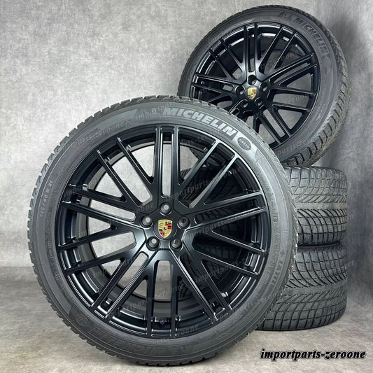 冬用 ポルシェ マカン III 21インチ 純正 911 ターボ V ホイール S GTS 95B044668J　-1569