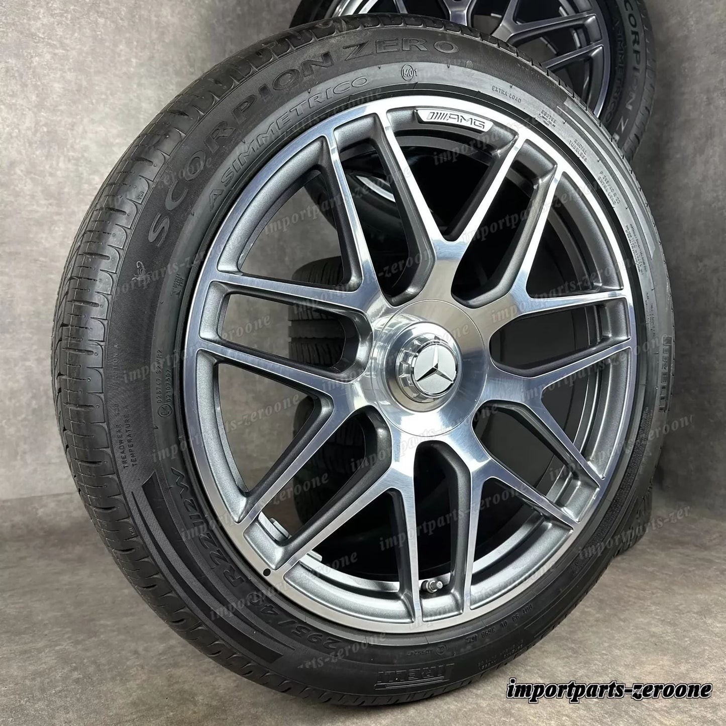 純正e メルセデスベンツ AMG 10Jx22 インチ ET36 G63 Cerchioni A4634012000 G G500 Nuovo W463　-1572