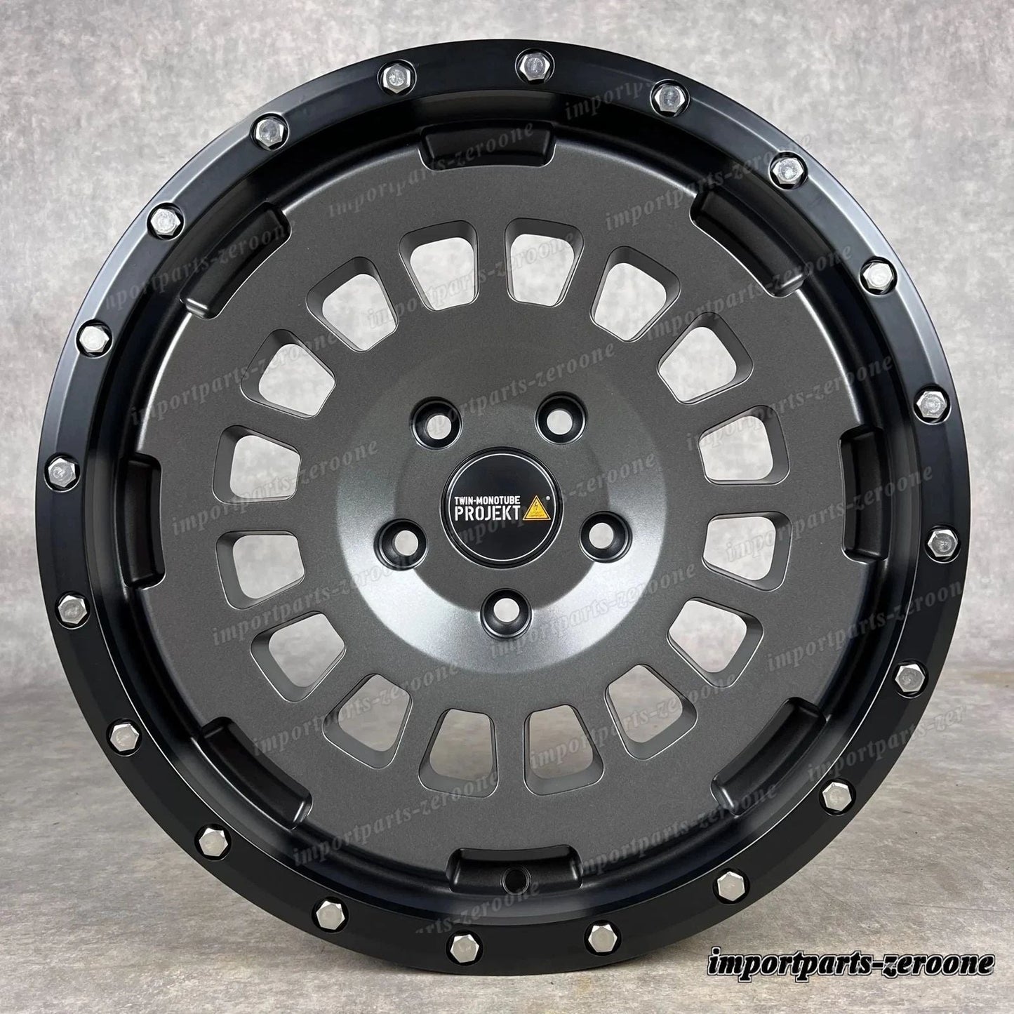 Cerchio Twin Monotubo AT Offroad VW Crafter 8,5x18 5x120 ET57 All Terrain STONE　-1582