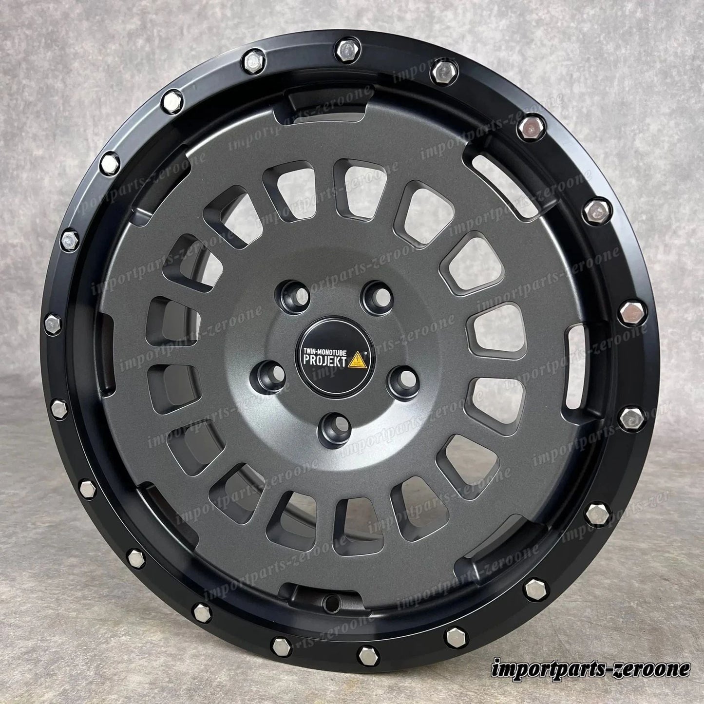 Cerchio Twin Monotubo AT Offroad VW Crafter 8,5x18 5x120 ET57 All Terrain STONE　-1582