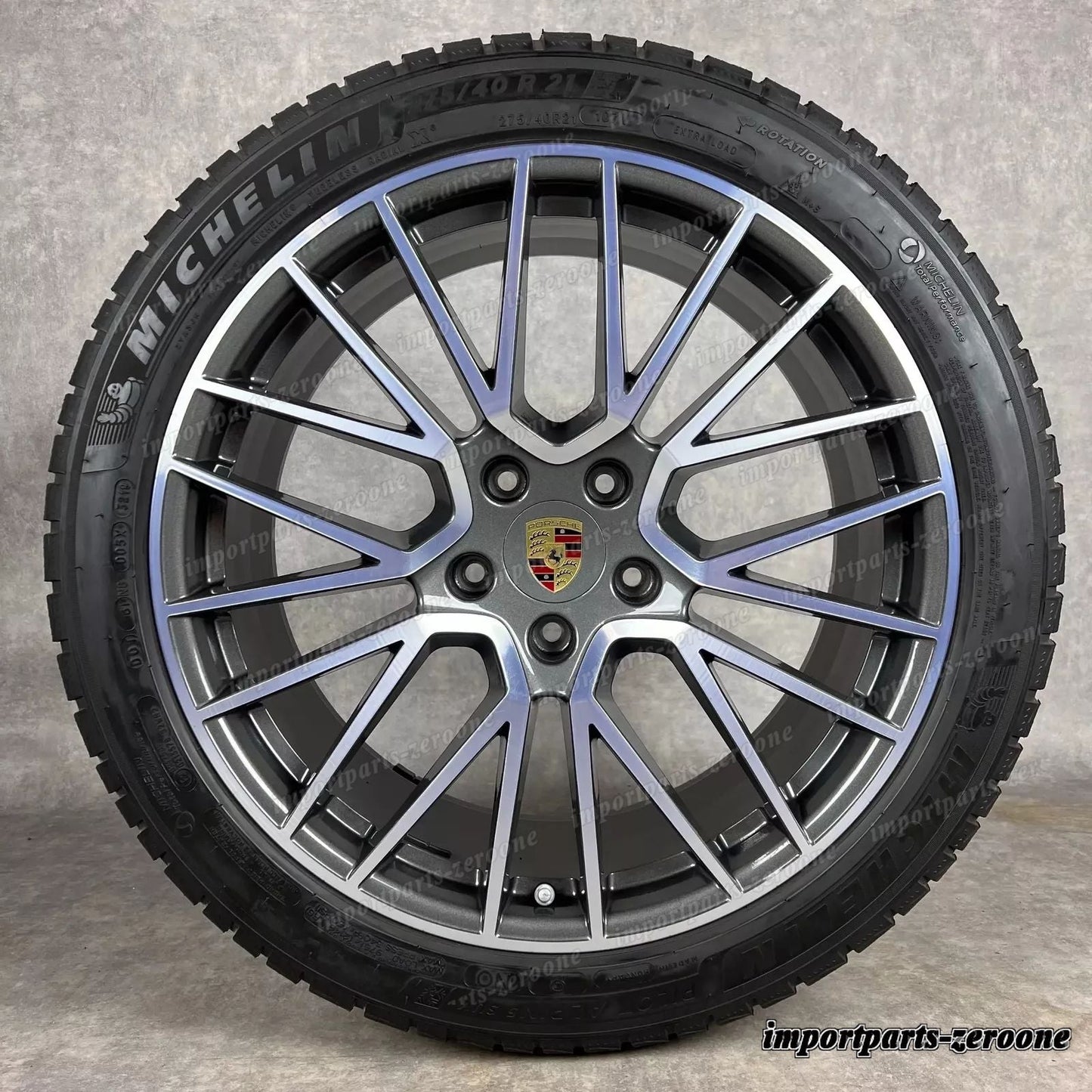 Ruote Invernali ポルシェ カイエン E3 純正e 21 インチ Rs Spyder Cerchioni ターボ - S　-1588