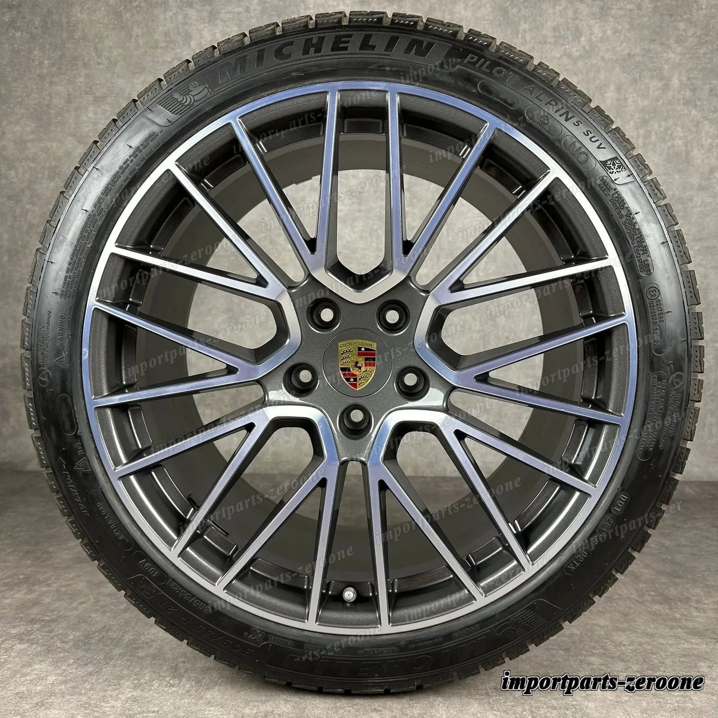 Ruote Invernali ポルシェ カイエン E3 純正e 21 インチ Rs Spyder Cerchioni ターボ - S　-1588