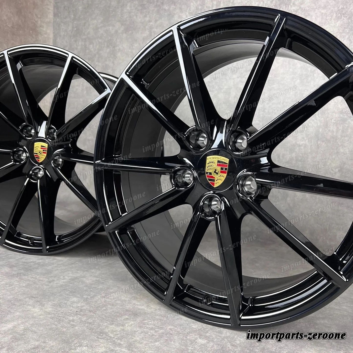 ホイール Noires 純正es ポルシェ 911 992 20インチ/21インチ カレラ C2 S C4 4S Targa GTS　-1592