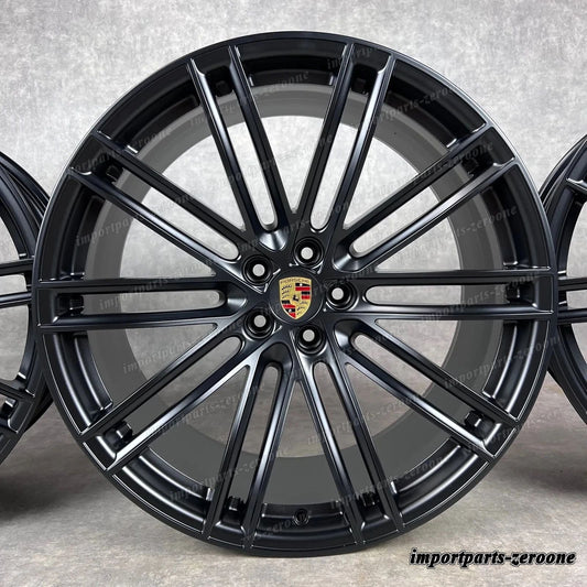 ポルシェ マカン II Cerchioni 21 インチ 純正e ターボ IV Ruota Estive GTS Nero Nuovo　-1606