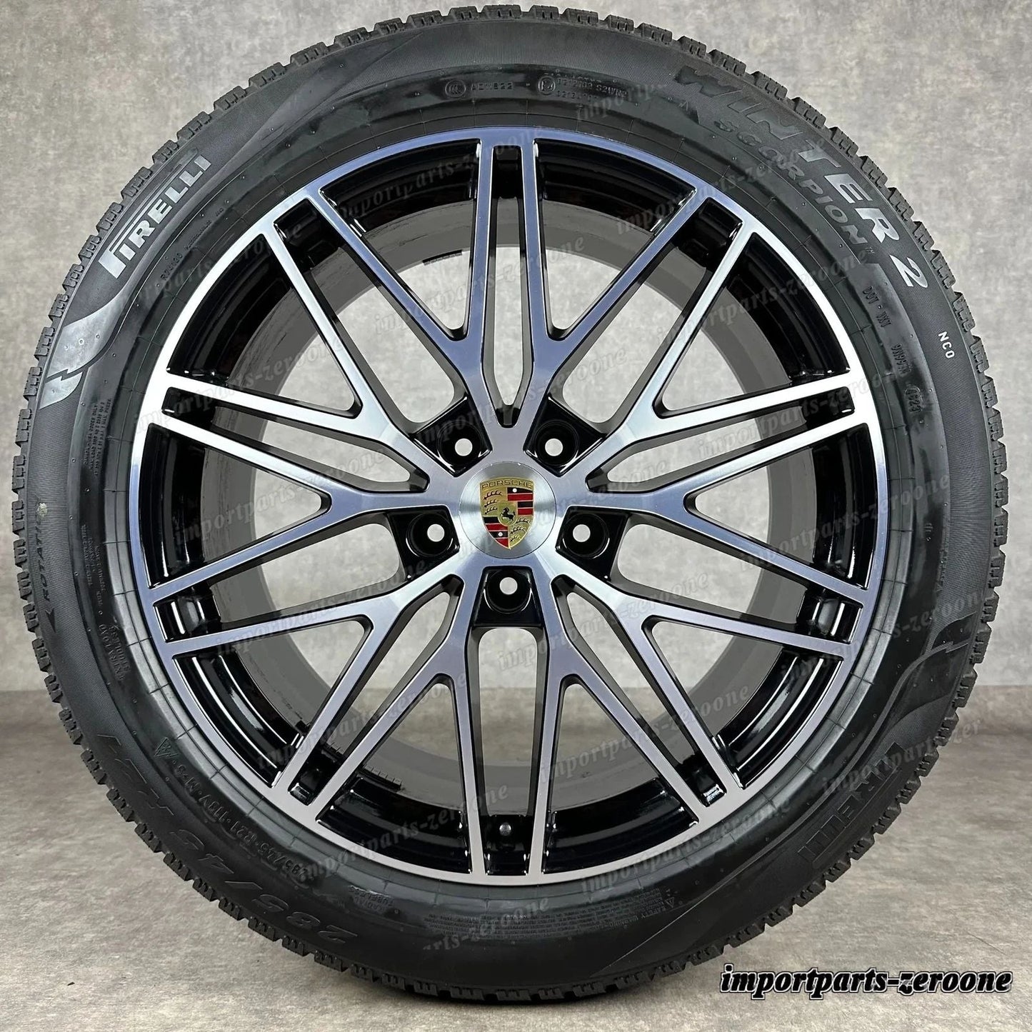 Ruote Invernali ポルシェ カイエン Coup E3-II 21 インチ 純正e Rs Spyder Cerchioni　-1610