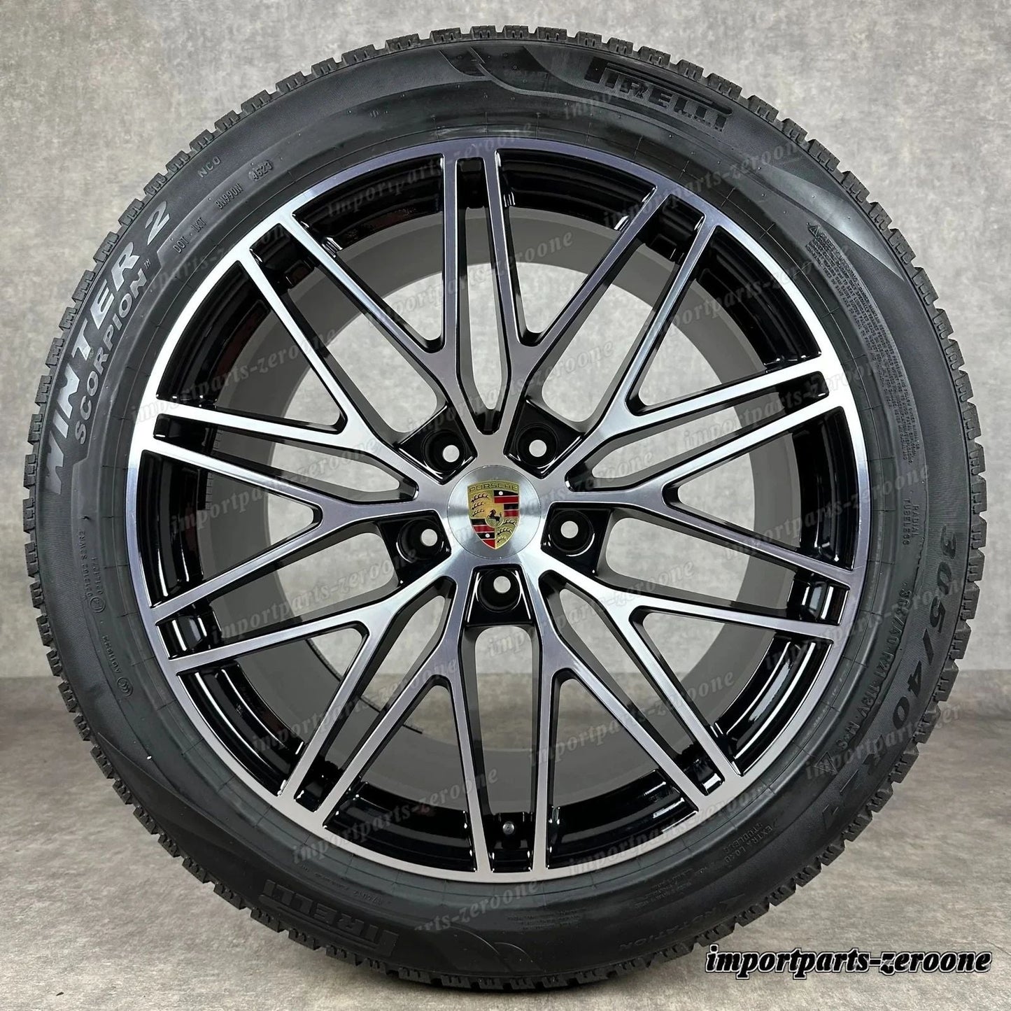 Ruote Invernali ポルシェ カイエン Coup E3-II 21 インチ 純正e Rs Spyder Cerchioni　-1610
