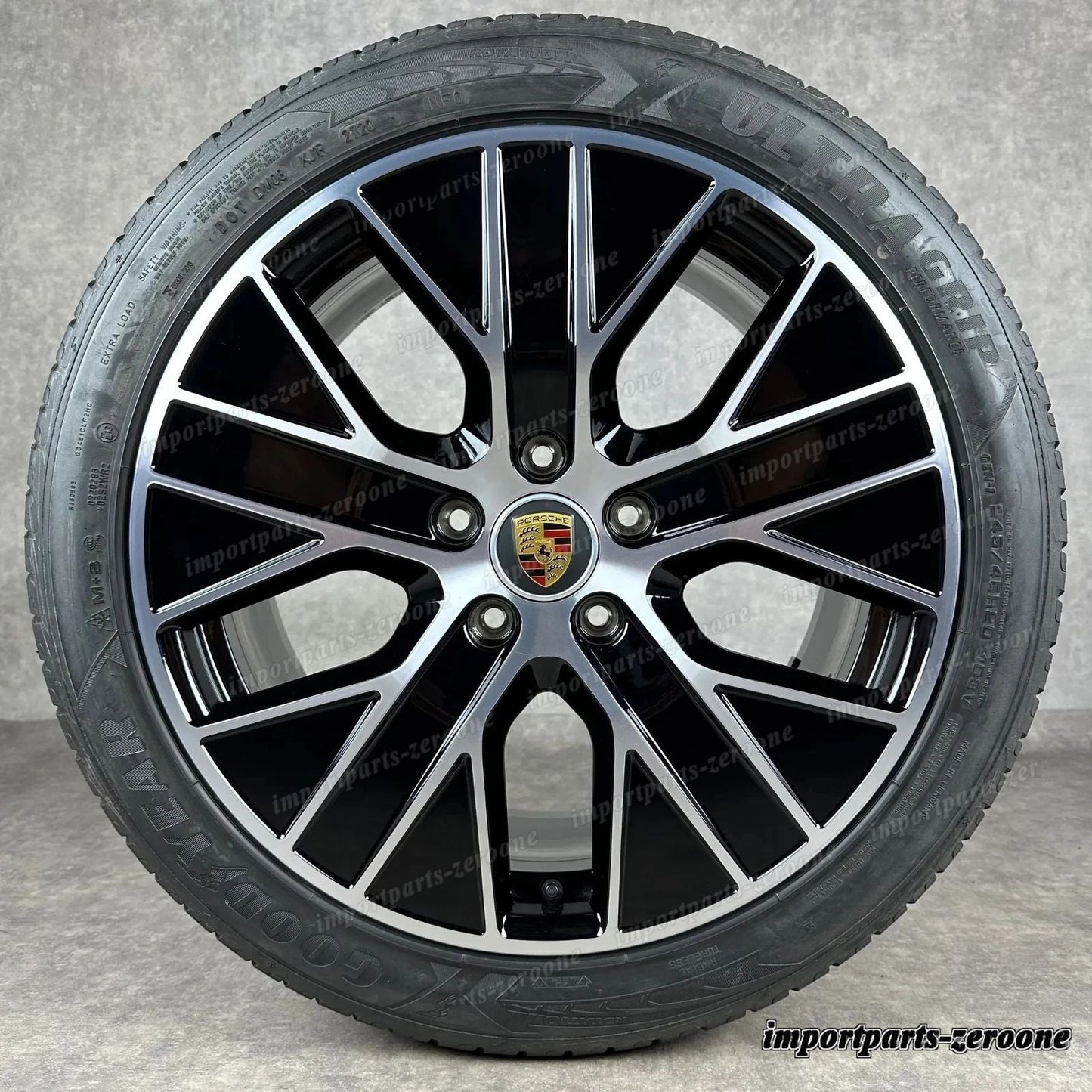 Ruote Invernali ポルシェ タイカン J1-2 20 インチ 4S 純正e ターボ Aero Design Top GTS　-1630
