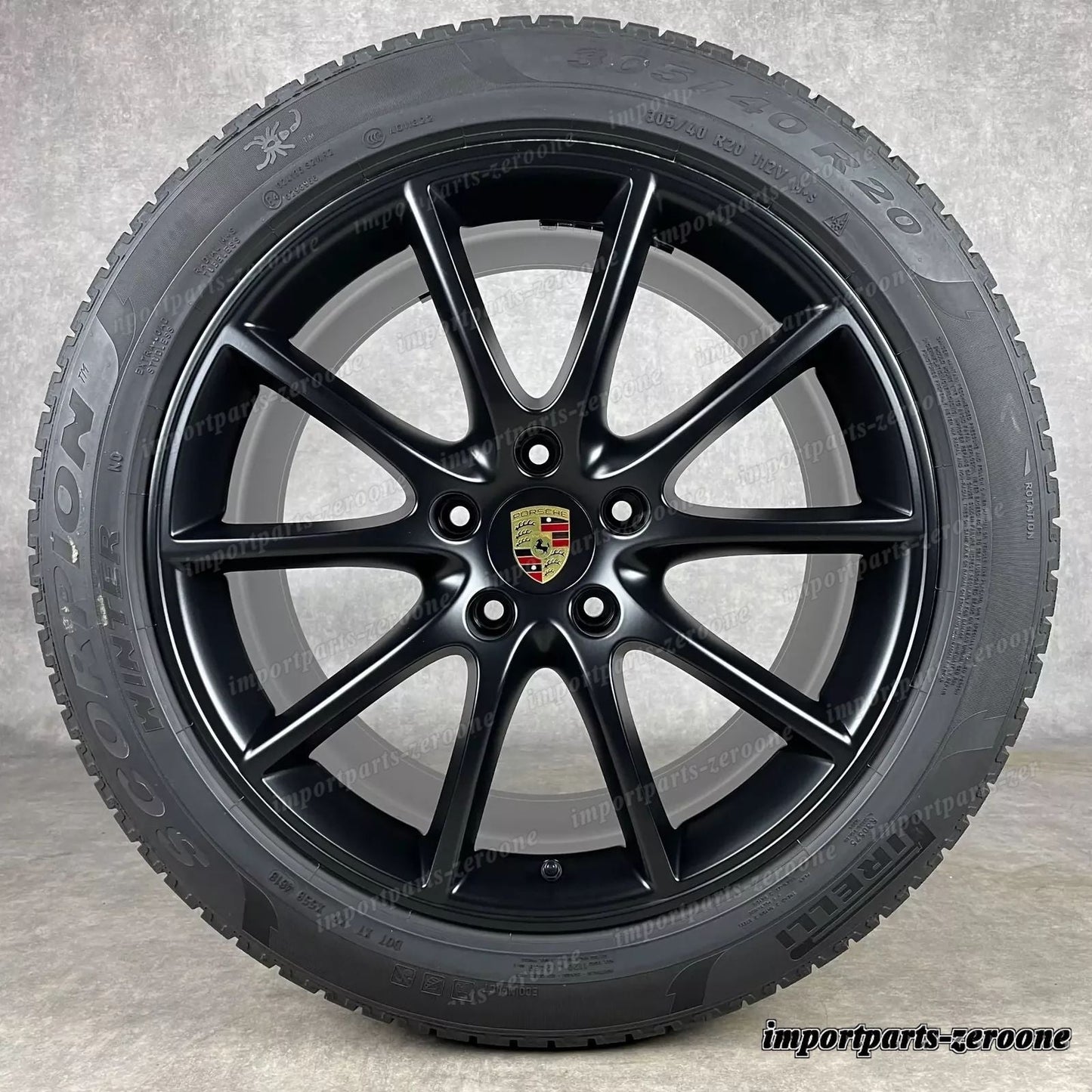 冬用 ポルシェ カイエン Coup 20インチ E3 純正 Design ホイール S ターボ GTS TOP　-1631