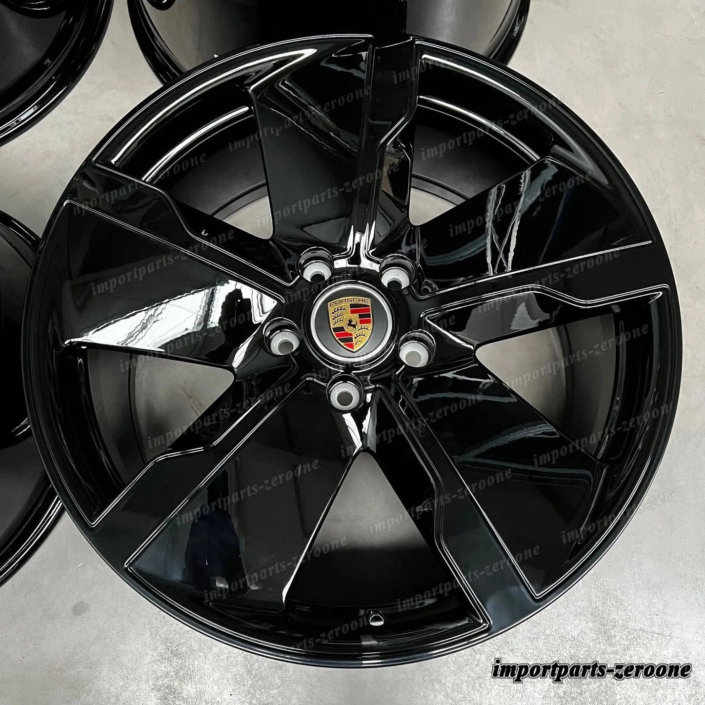 純正 ポルシェ タイカン 21インチ 4S ターボ S Exclusive ホイール　-1656