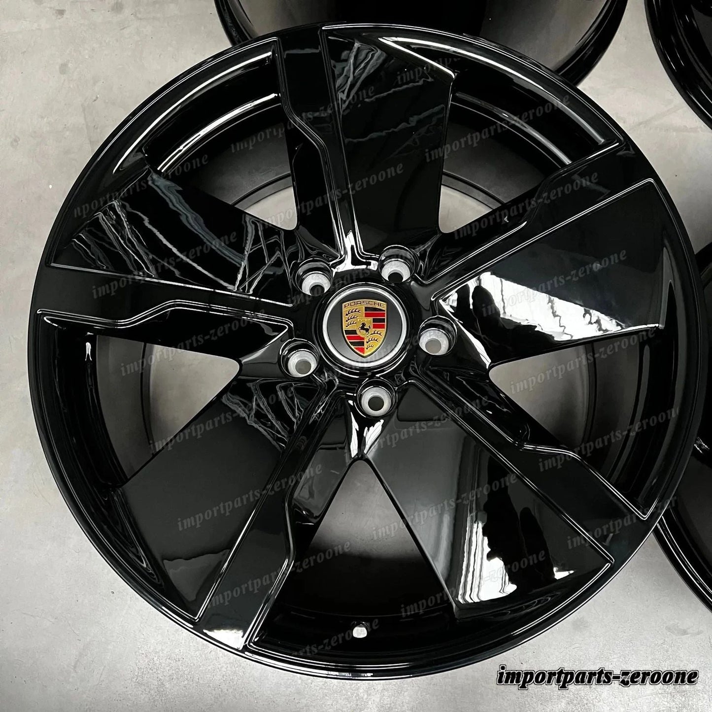 純正 ポルシェ タイカン 21インチ 4S ターボ S Exclusive ホイール　-1656