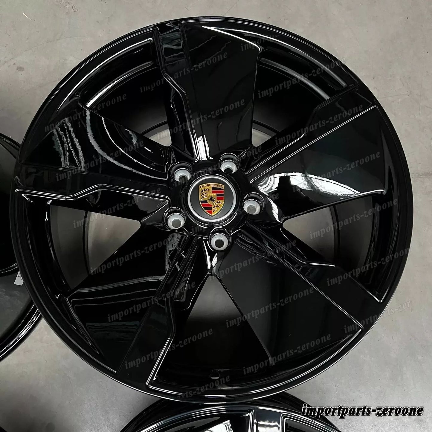 純正 ポルシェ タイカン 21インチ 4S ターボ S Exclusive ホイール　-1656