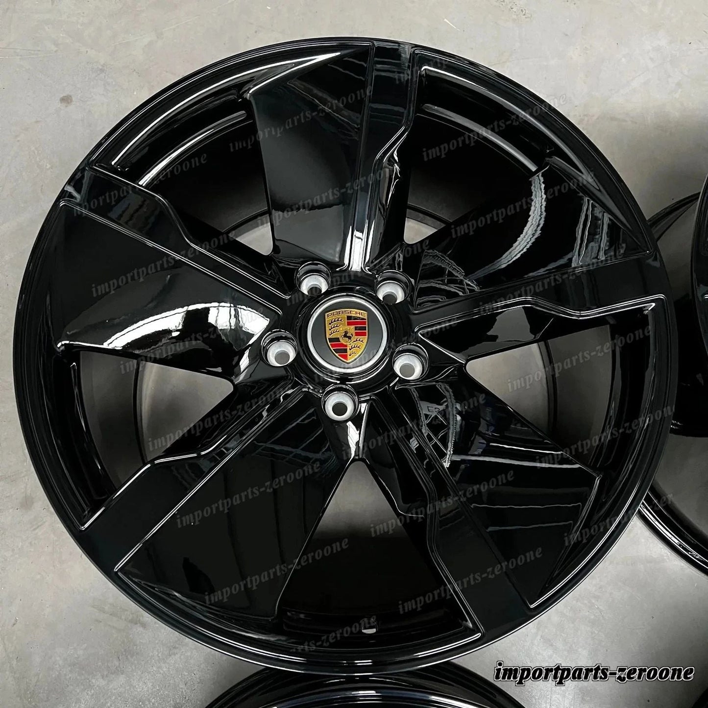 純正 ポルシェ タイカン 21インチ 4S ターボ S Exclusive ホイール　-1656