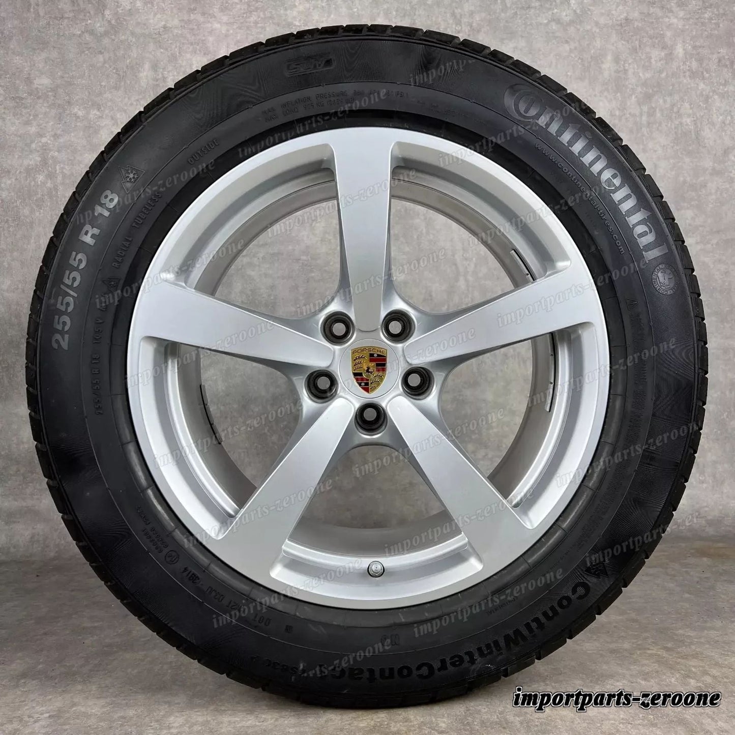 冬用 ポルシェ マカン II 18インチ 純正 ホイール Top 2.0 s Diesel Continental N0　-1660