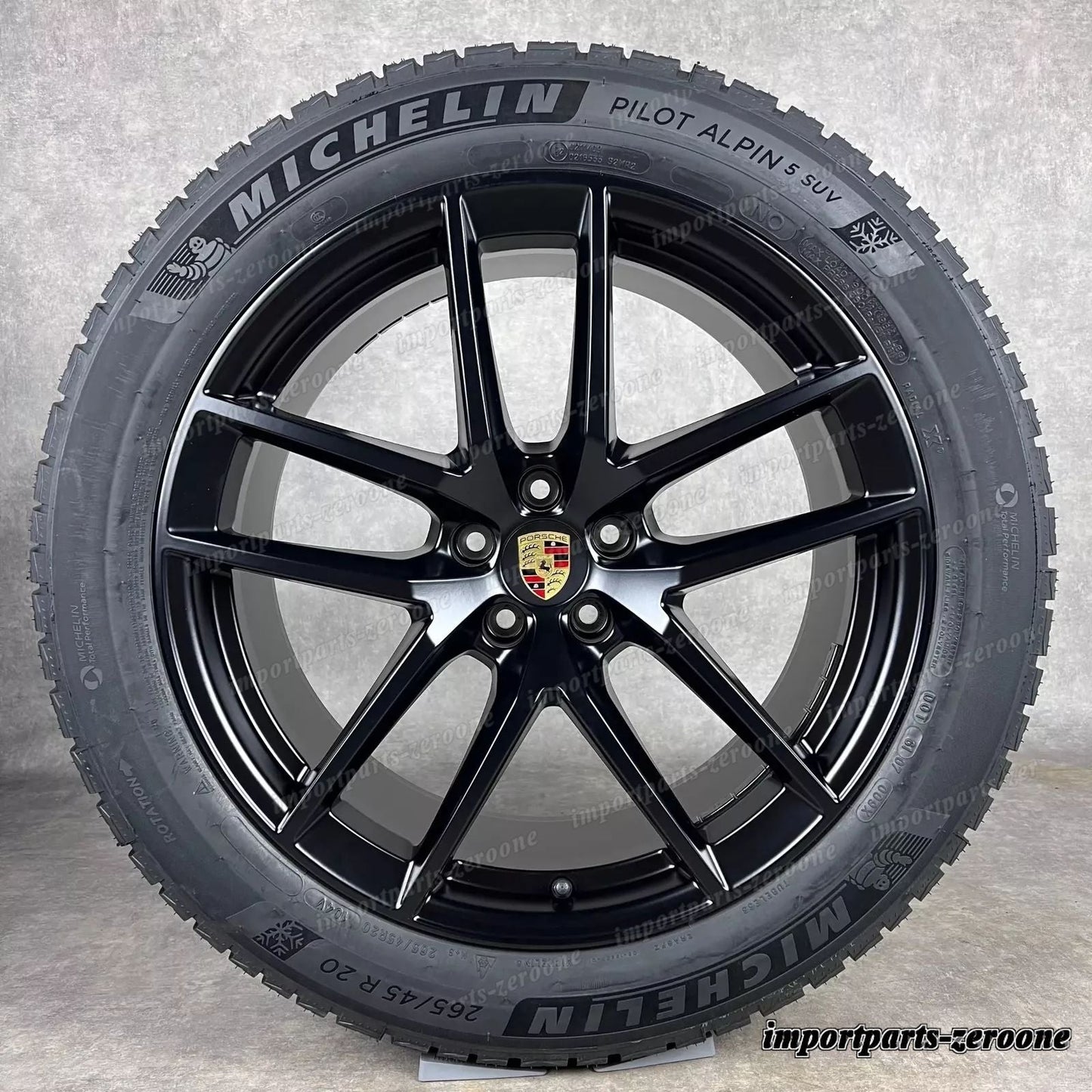 冬用 ポルシェ マカン III 20インチ S Rad 純正 ターボ GTS S T. 95B044650E TOP　-1677