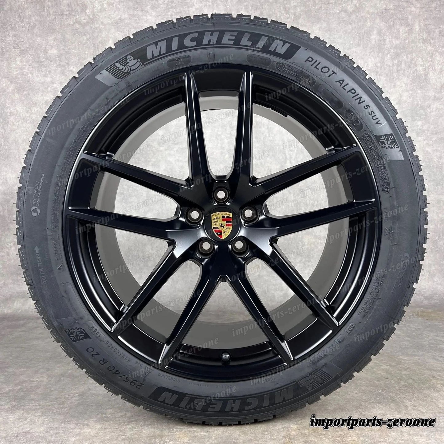 冬用 ポルシェ マカン III 20インチ S Rad 純正 ターボ GTS S T. 95B044650E TOP　-1677