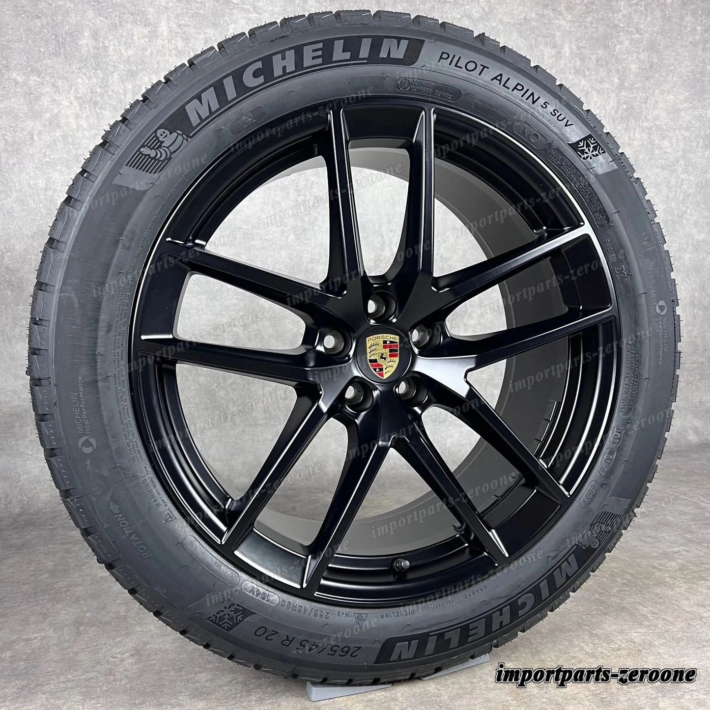 冬用 ポルシェ マカン III 20インチ S Rad 純正 ターボ GTS S T. 95B044650E TOP　-1677