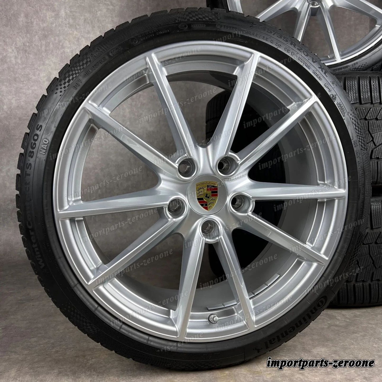 ポルシェ 992 ウィンターセット 20インチ/21インチ 純正 カレラ S . ホイール C4 4S GTS　-1679