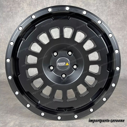 Twin Mono Tube  Offroad ホイール VW Crafter 8,5x18 5x120 ET57 Tout Terrain Noir　-1687