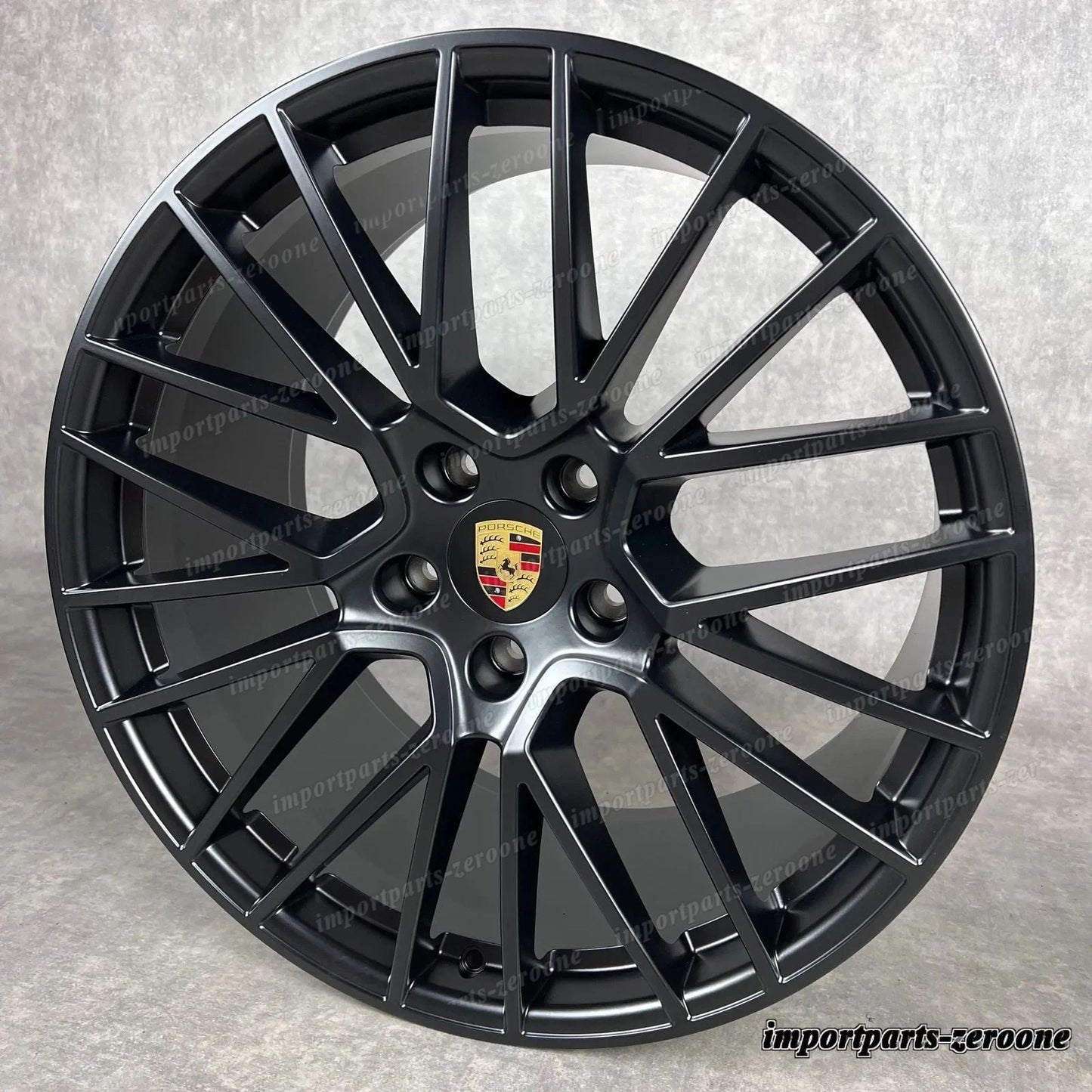純正 ポルシェ カイエン E3 21インチ RS Spyder ホイール ターボ GTS 9YA 9Y0044610S　-1697