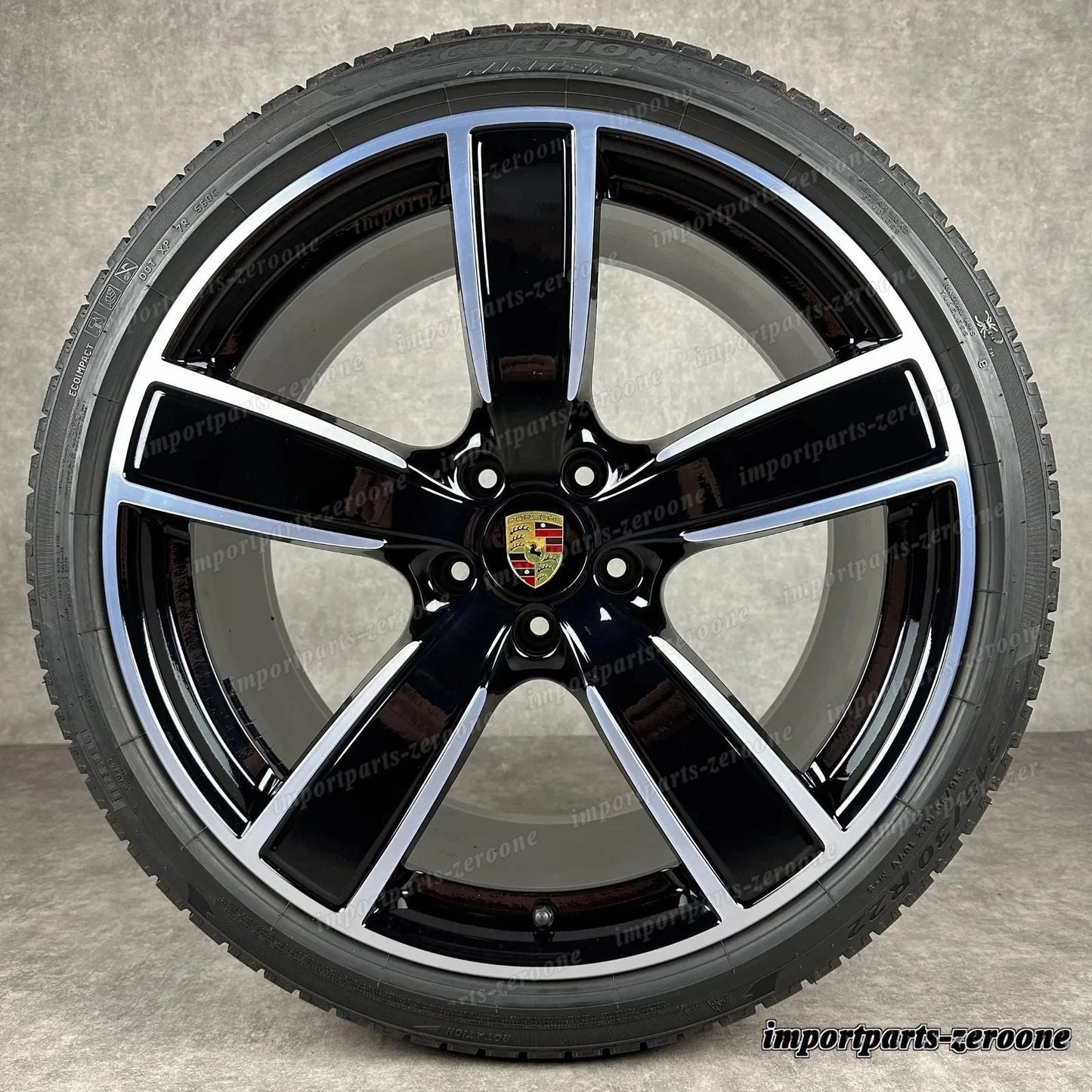 Invernali ポルシェ カイエン Coup E3 22 インチ 純正e Sport Classic ターボ S GTS 9Y3　-1708