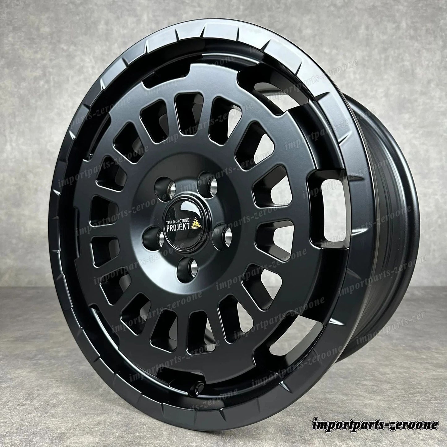 Twin Monotube AT MONOBLOC ZERO Offroad ホイール VW Crafter 8,5x18 5x120 ET57　-1712