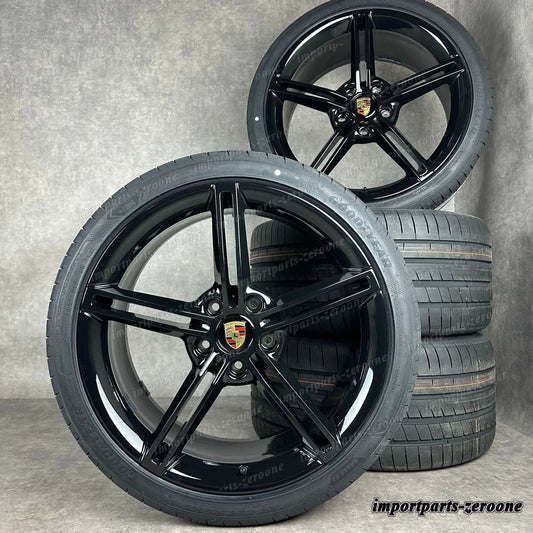純正 ポルシェ タイカン 21インチ 4S ターボ s Mission e Design ホイール 夏用 TOP　-1714