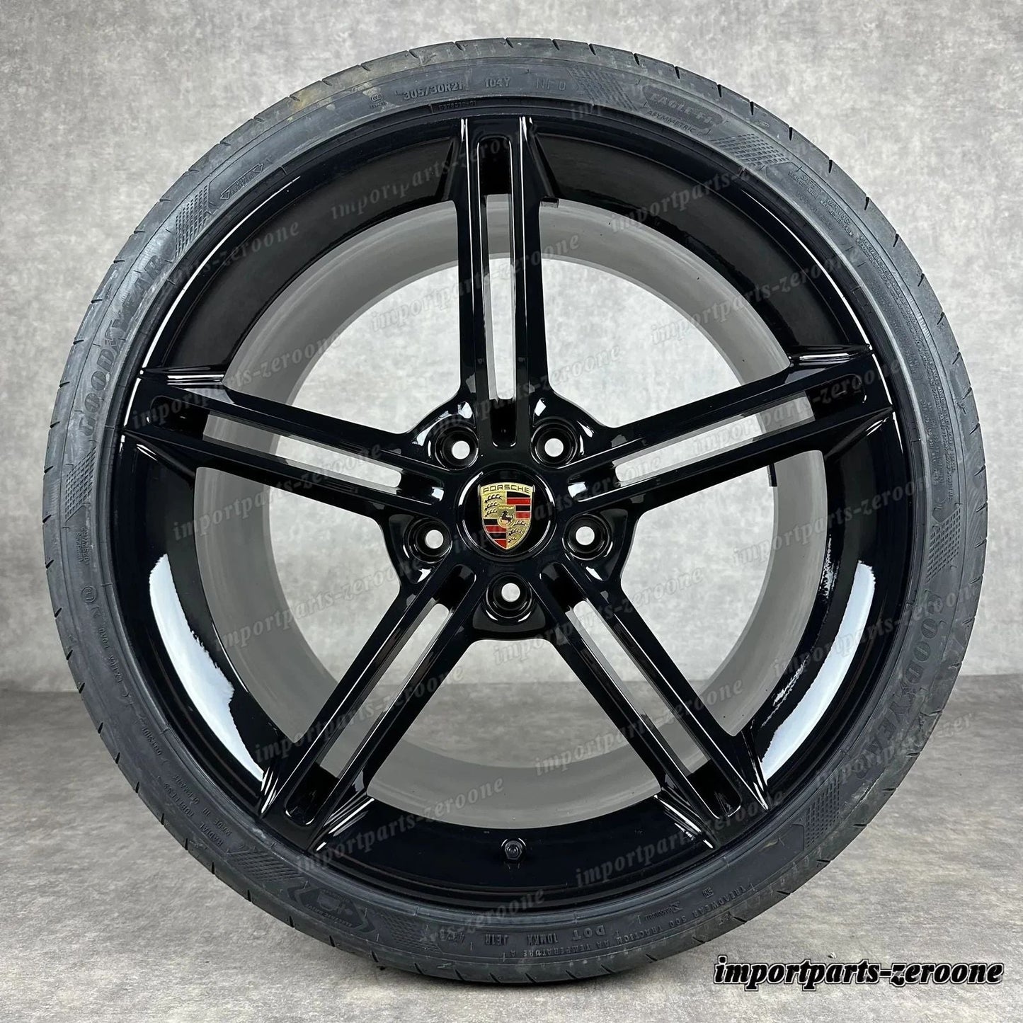 純正 ポルシェ タイカン 21インチ 4S ターボ s Mission e Design ホイール 夏用 TOP　-1714