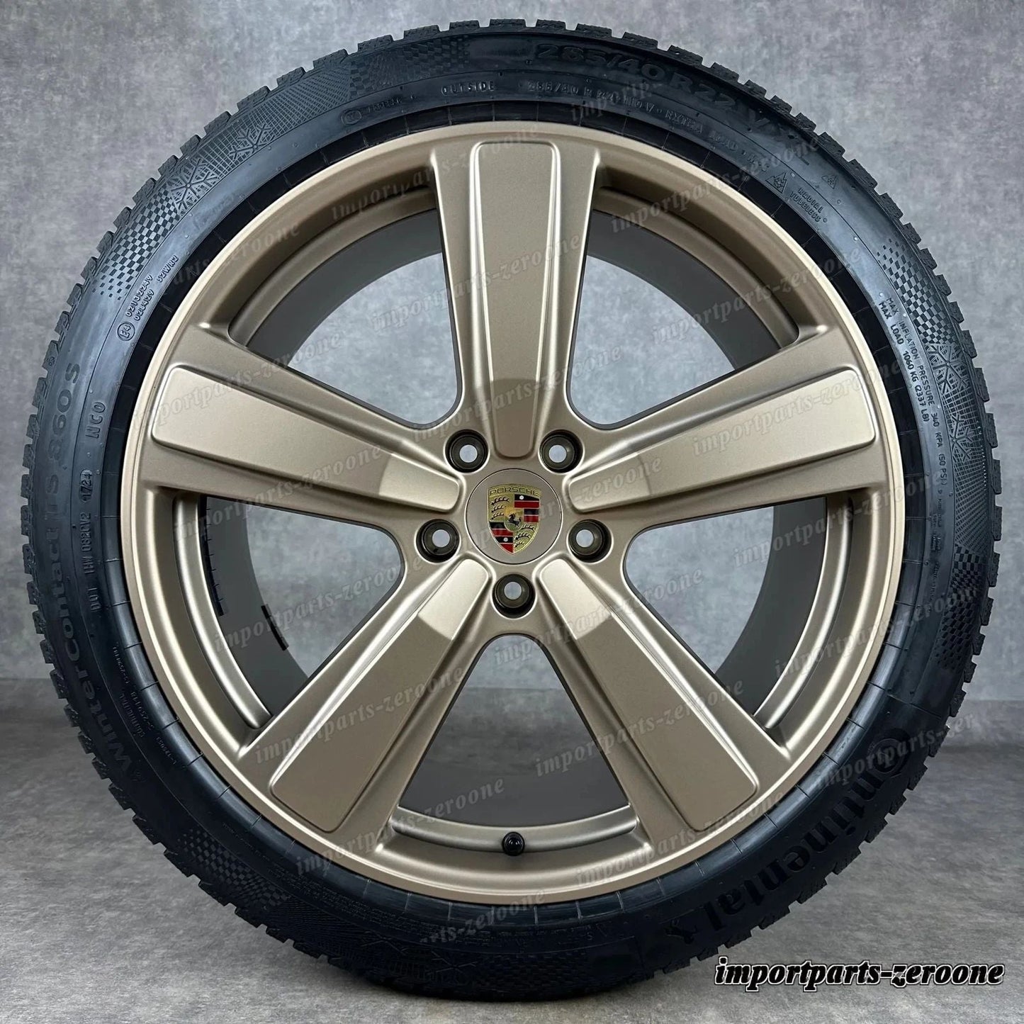 Ruote Invernali カイエン E3-II 22 インチ 純正e Exclusive Design Cerchioni ターボ　-1717