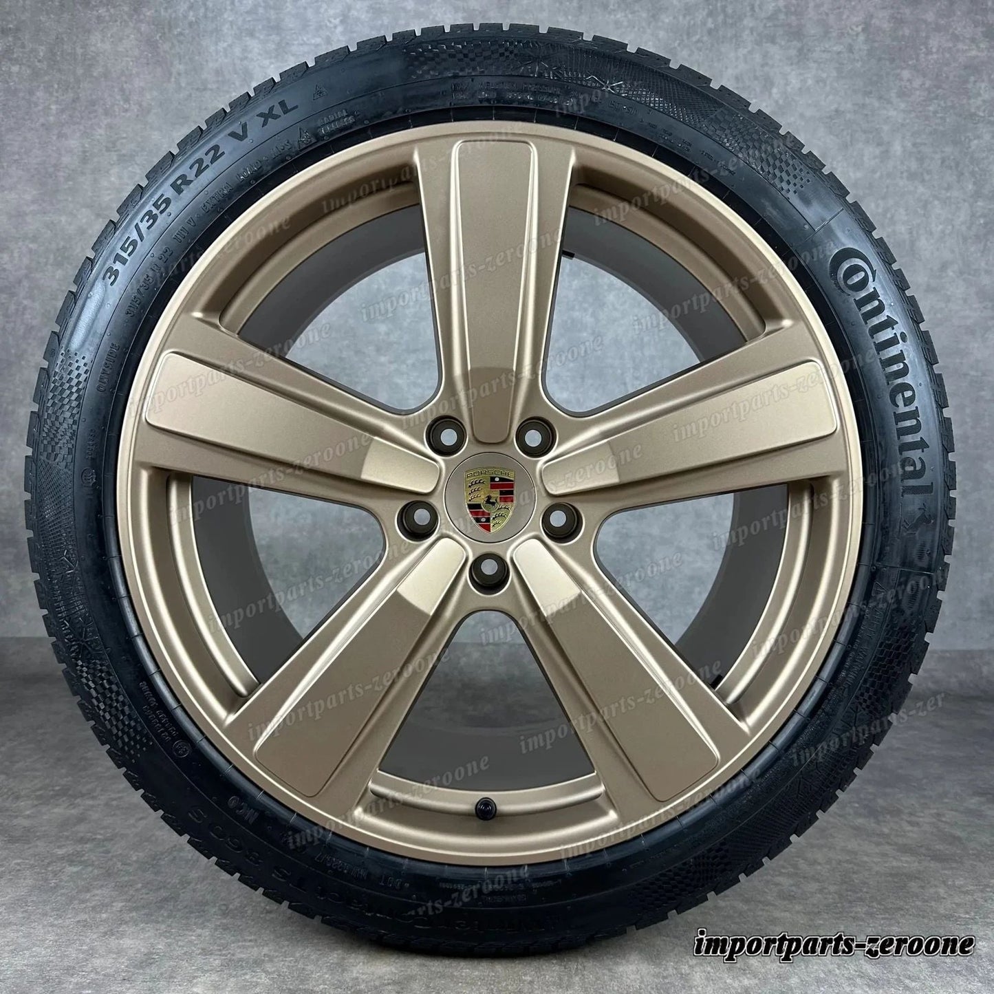 Ruote Invernali カイエン E3-II 22 インチ 純正e Exclusive Design Cerchioni ターボ　-1717
