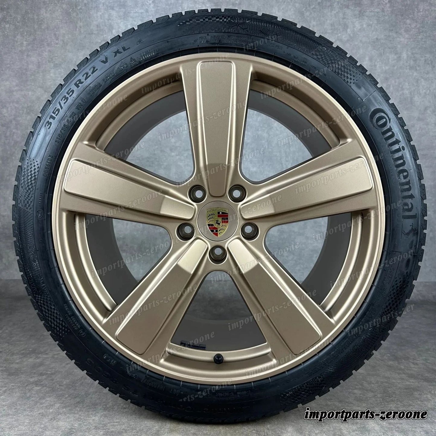 Ruote Invernali カイエン E3-II 22 インチ 純正e Exclusive Design Cerchioni ターボ　-1717