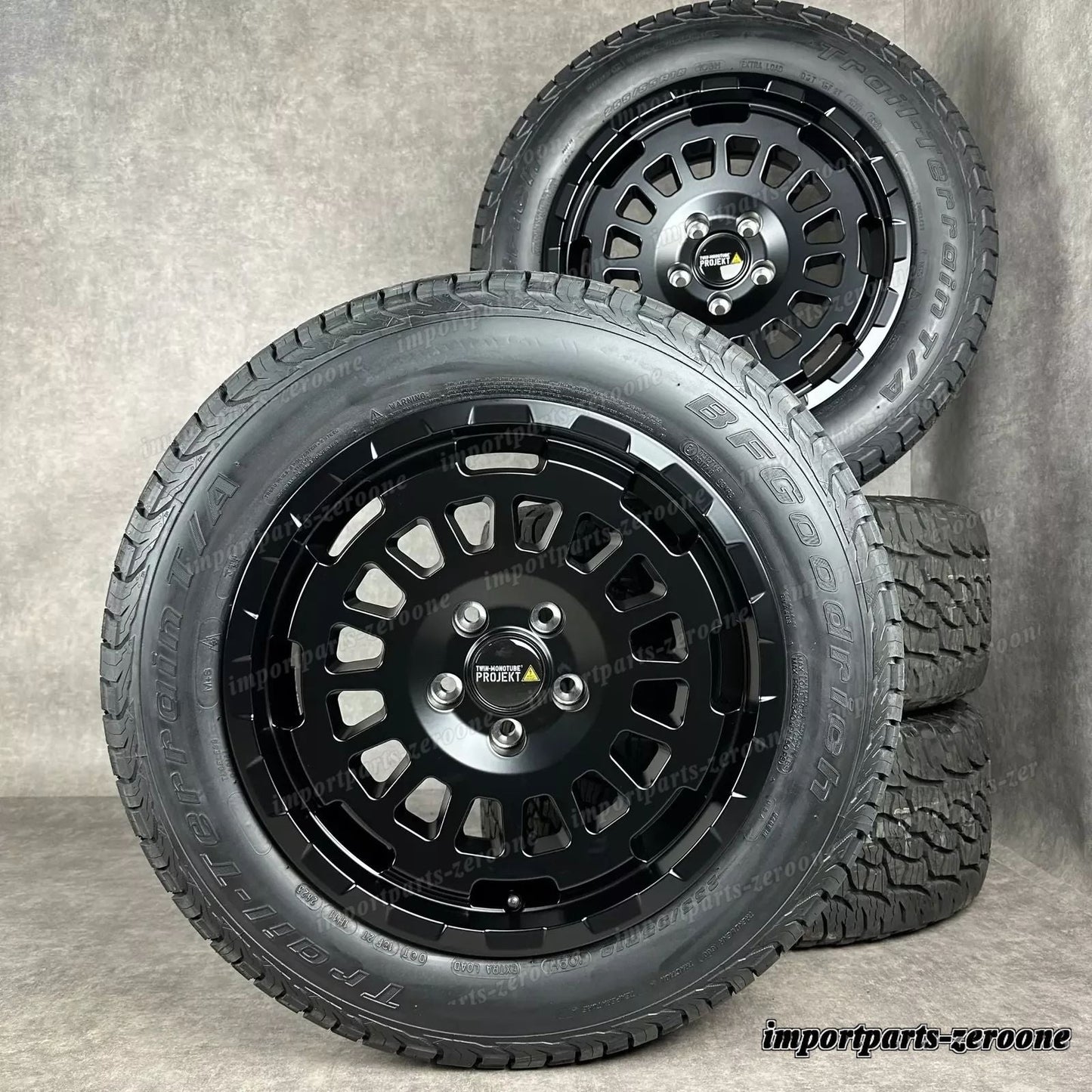 Twin Mono Tube  Stro Monobloc Zero Offroad ホイール VW T5 T6.1 8,5x18 5x120　-1730