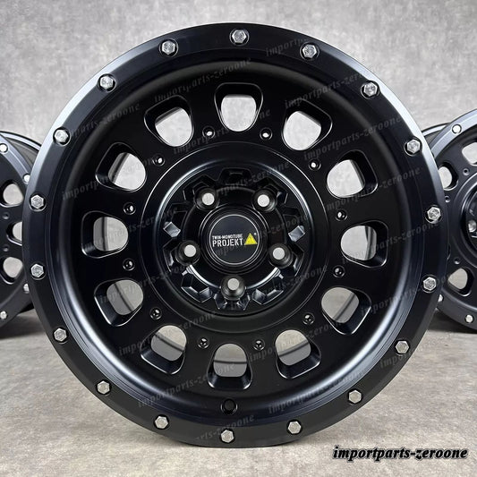 ホイール Twin Monotube AT3 Offroad VW T5 T6 T6.1 8x17 5x120 ET40 Tout Terrain Noir　-1733