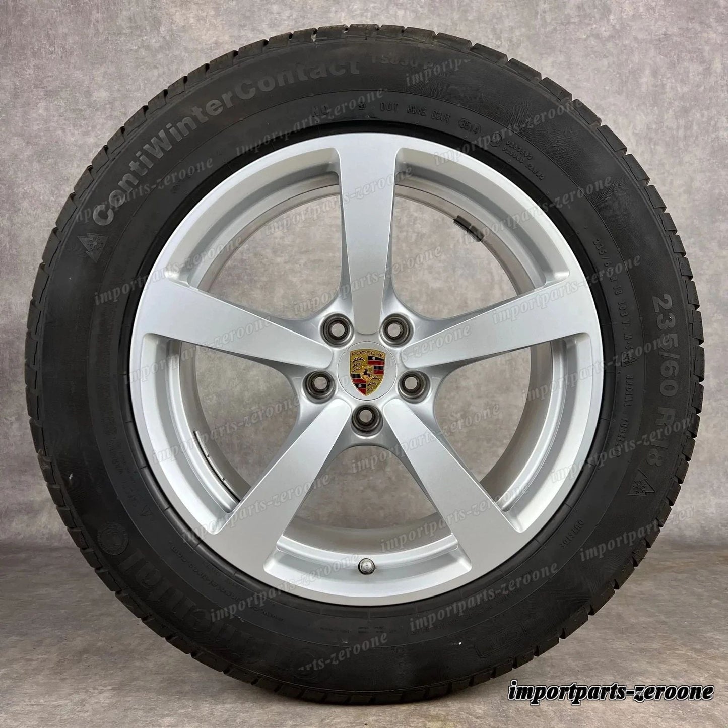 冬用 ポルシェ マカン II 18インチ 純正 ホイール Top 2.0 S Diesel Continental N0　-1734