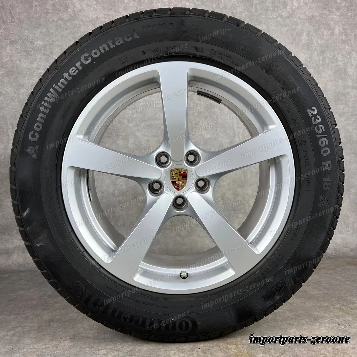 冬用 ポルシェ マカン II 18インチ 純正 ホイール Top 2.0 S Diesel Continental N0　-1734