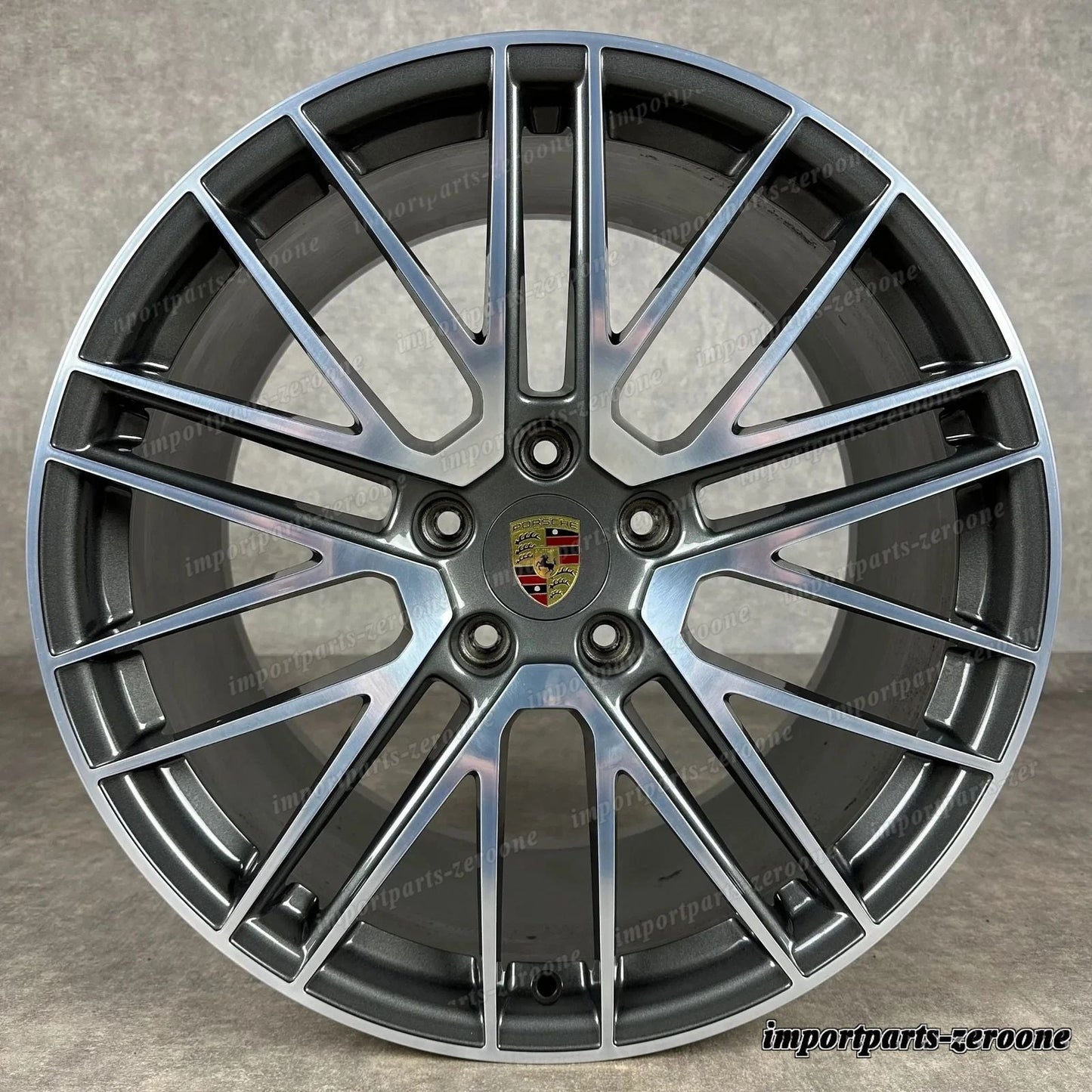 夏用 ポルシェ 992 20インチ/ 21インチ 純正 911 ターボ V Design 5 S ホイール TOP　-1738