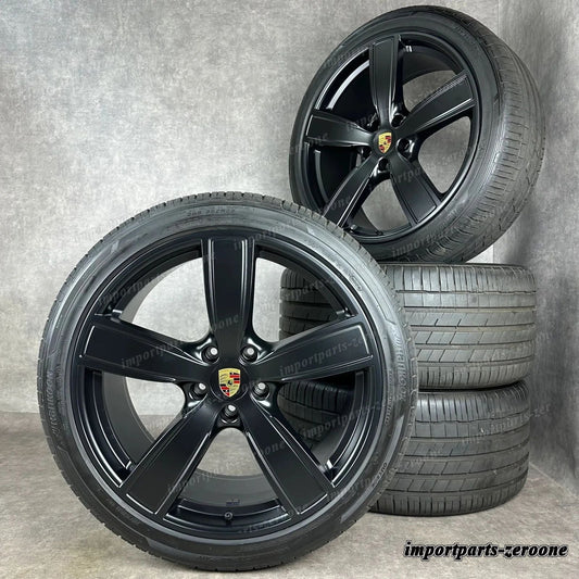 Ruote ポルシェ カイエン E3 22 インチ 純正e Sport Classic Cerchioni ターボ 9Y0 9YA　-1749
