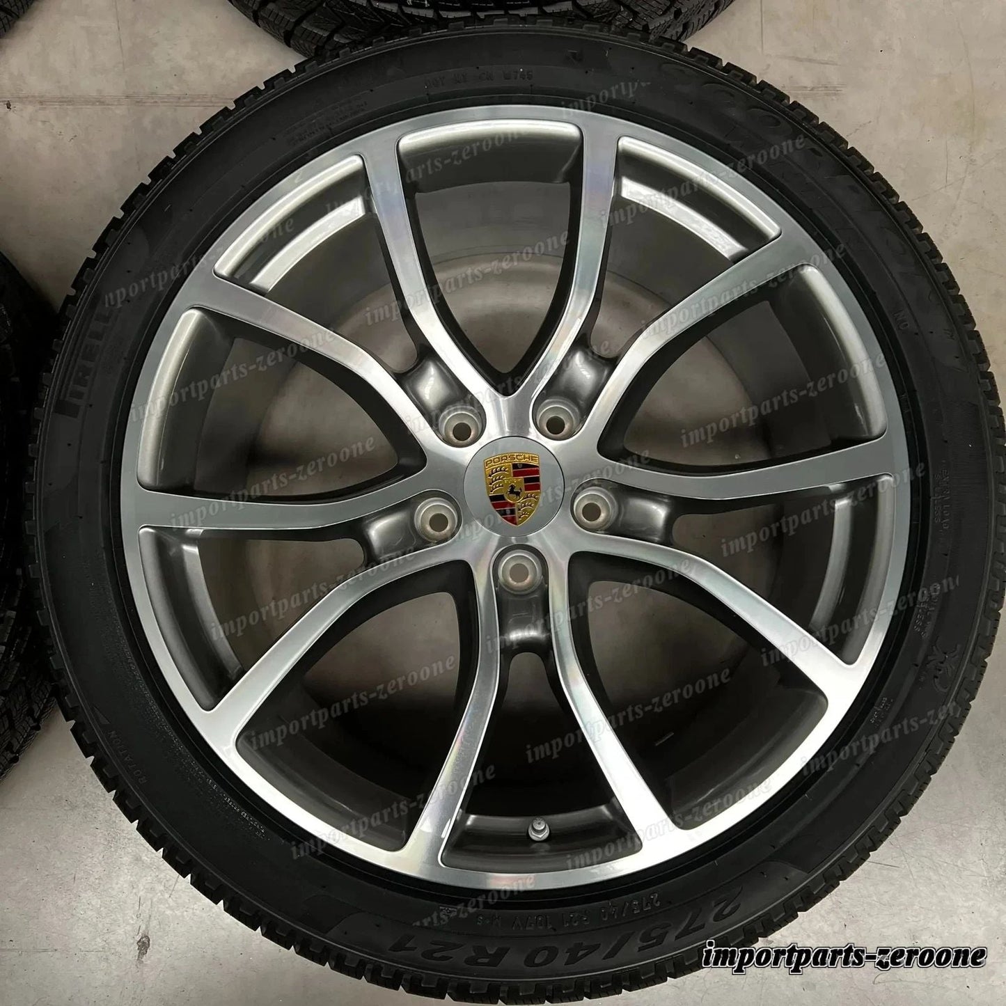 冬用 ポルシェ カイエン Coupe E3 21インチ 純正 Exclusive Design ホイール S 新品　-1768