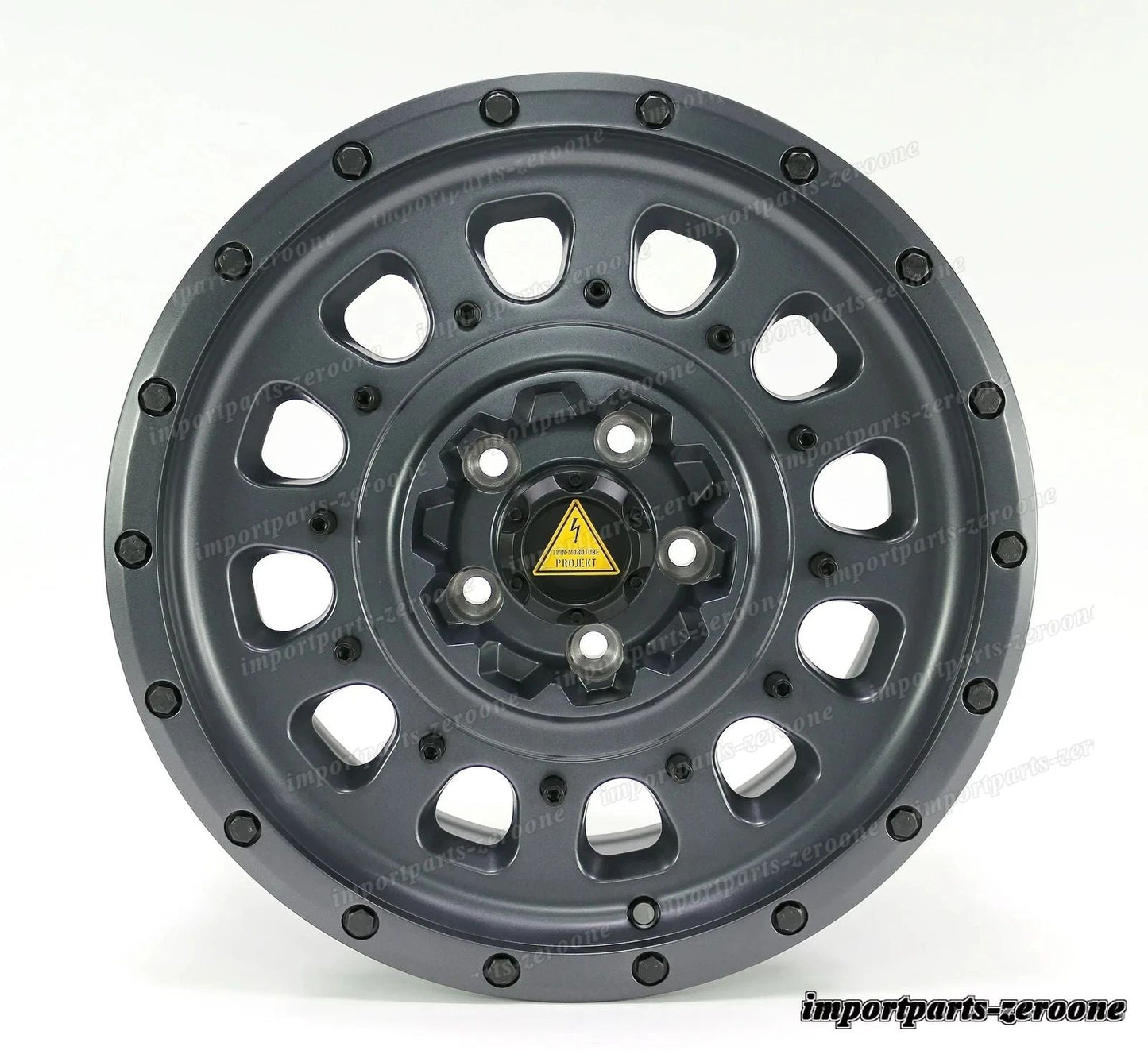 ホイール Twin Monotube AT3 Tout Terrain VW T5 T6 T6.1 8x17 GRANIT XXL-CAP　-1771