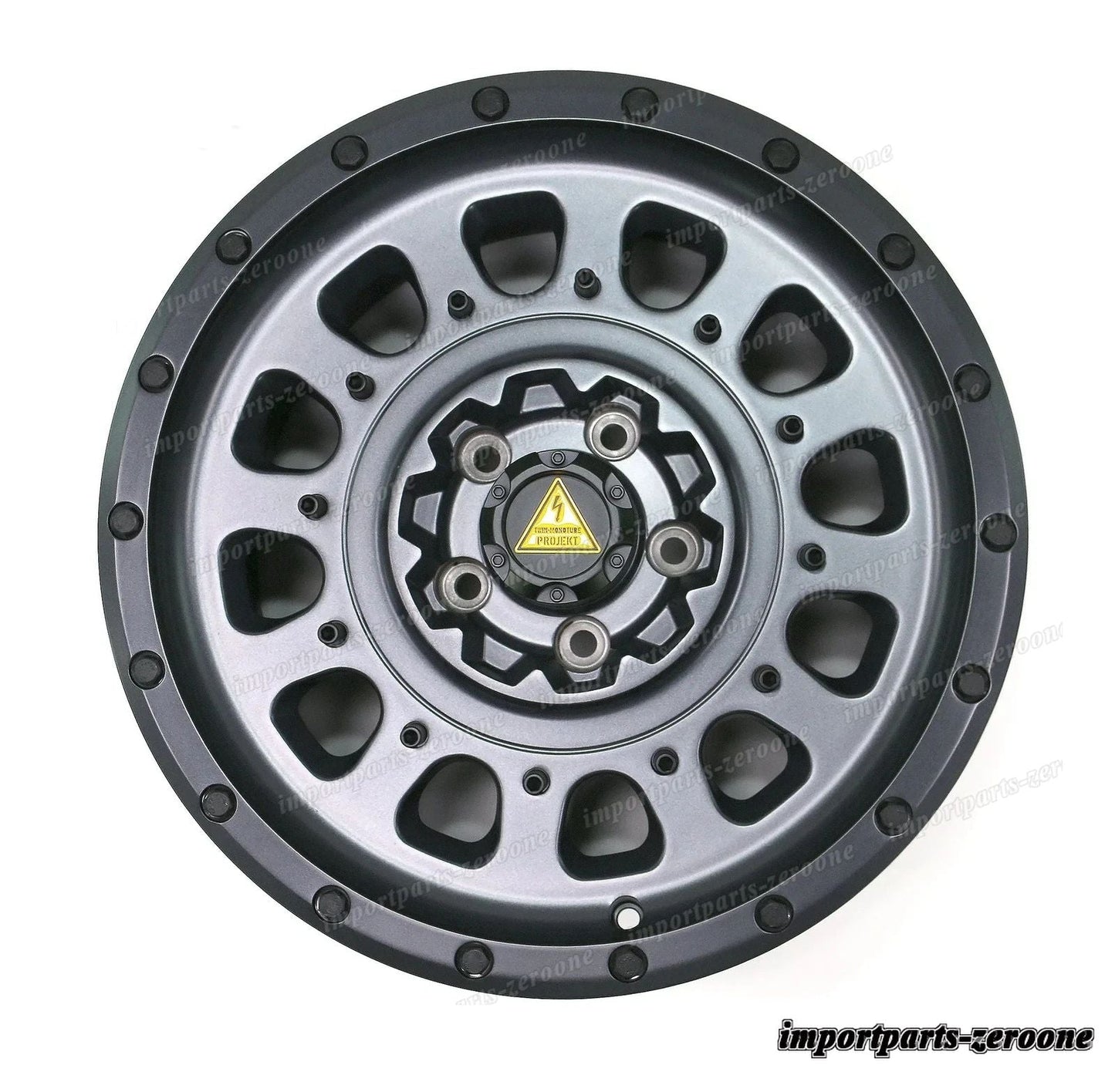 ホイール Twin Monotube AT3 Tout Terrain VW T5 T6 T6.1 8x17 GRANIT XXL-CAP　-1771