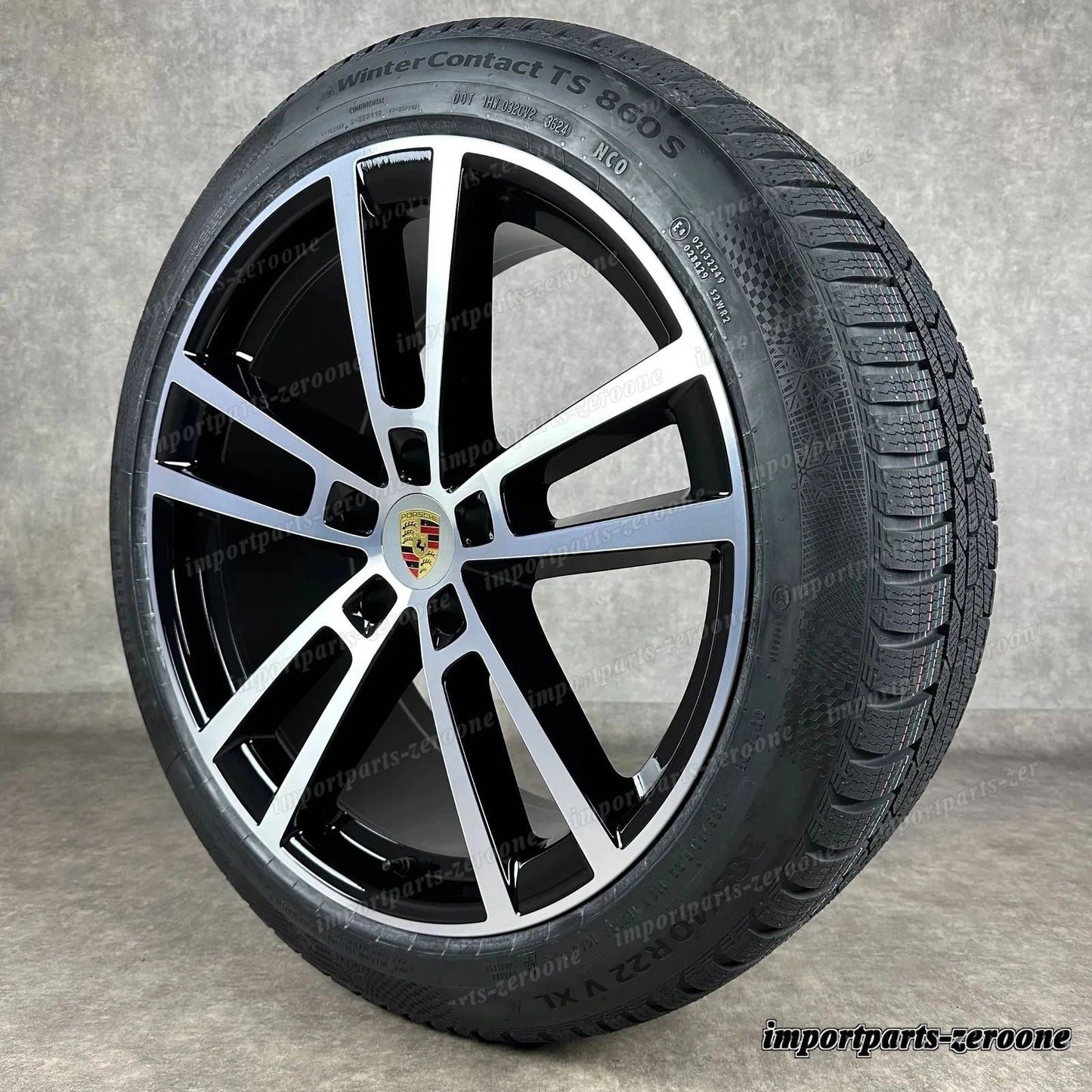 Cerchi Invernali カイエン Coup E3-2 22インチ Design Sportivo 純正e 9Y0044633P TOP　-1788