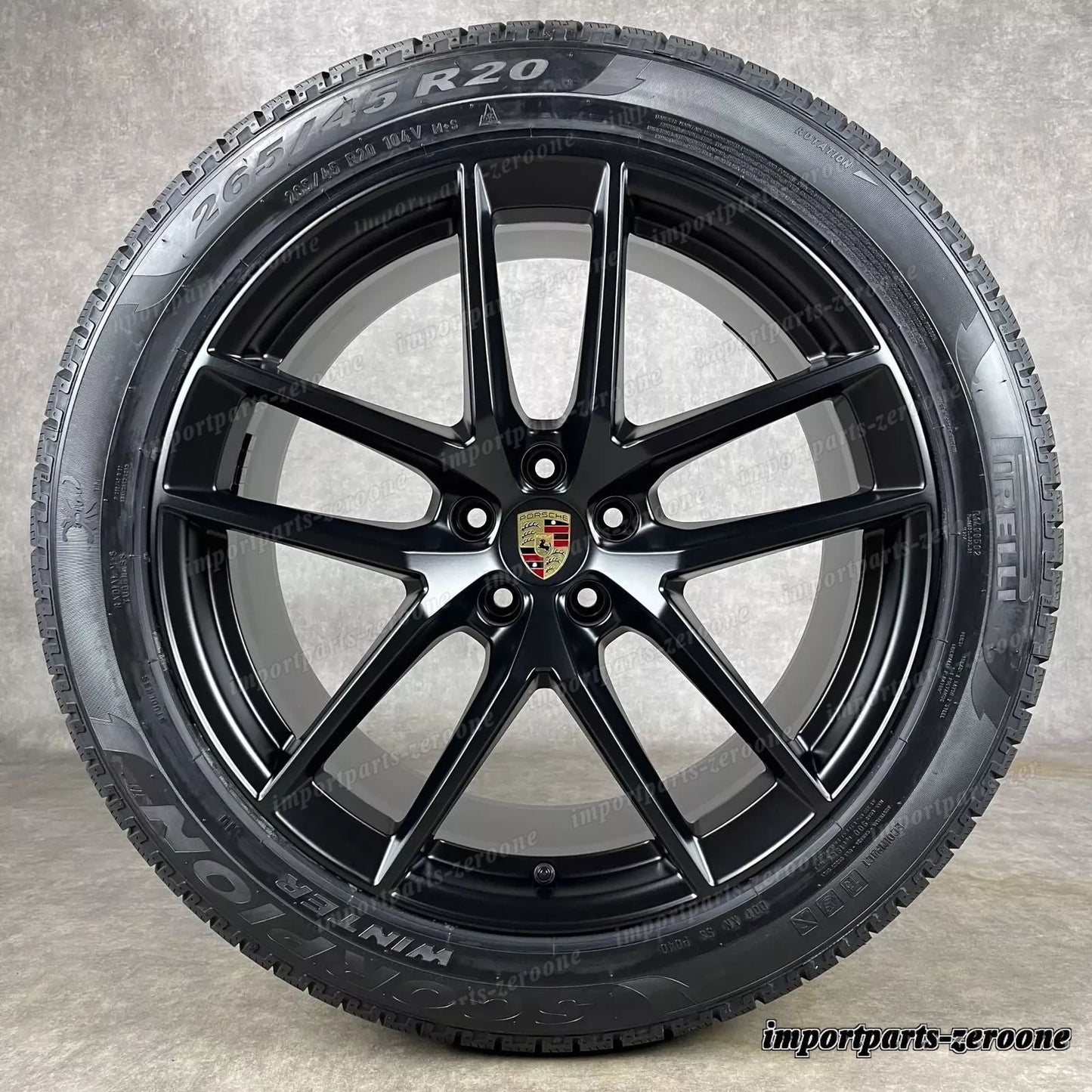 冬用 ポルシェ マカン III 20インチ S Rad ホイール 純正 ターボ GTS S T 95B044650E　-1791