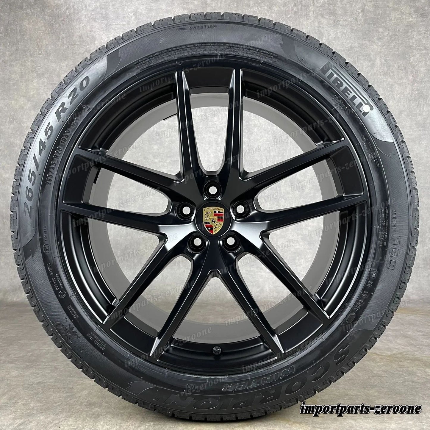 冬用 ポルシェ マカン III 20インチ S Rad ホイール 純正 ターボ GTS S T 95B044650E　-1791
