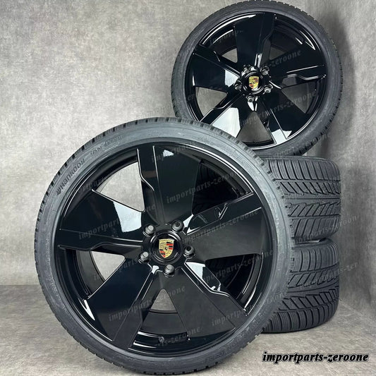冬用 ポルシェ タイカン 21インチ 純正 Exclusive Design ホイール 4S ターボ S GTS　-1797