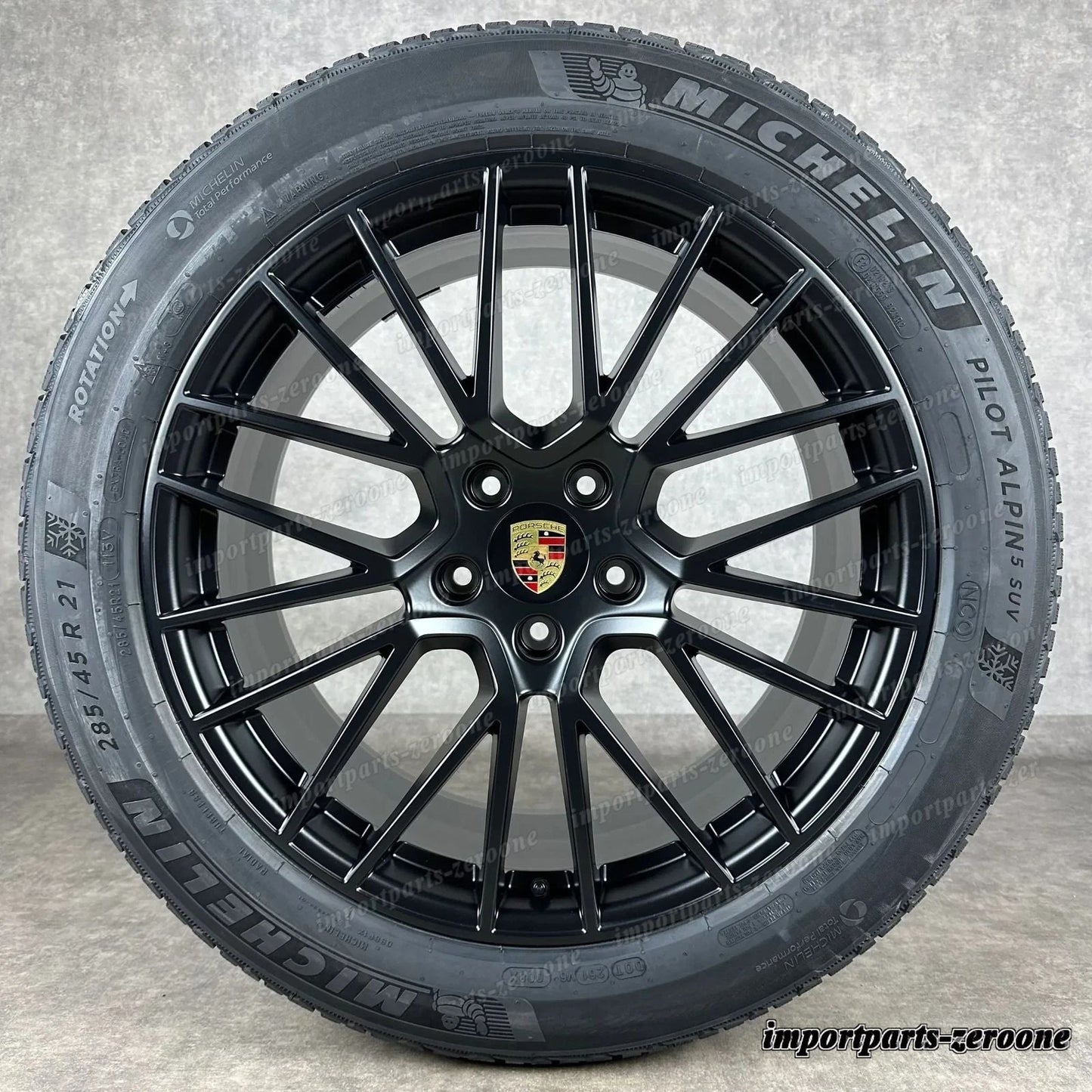 冬用 ポルシェ カイエン E3-II 21インチ 純正 RS Spyder ホイール S E-Hybrid ターボ　-1802