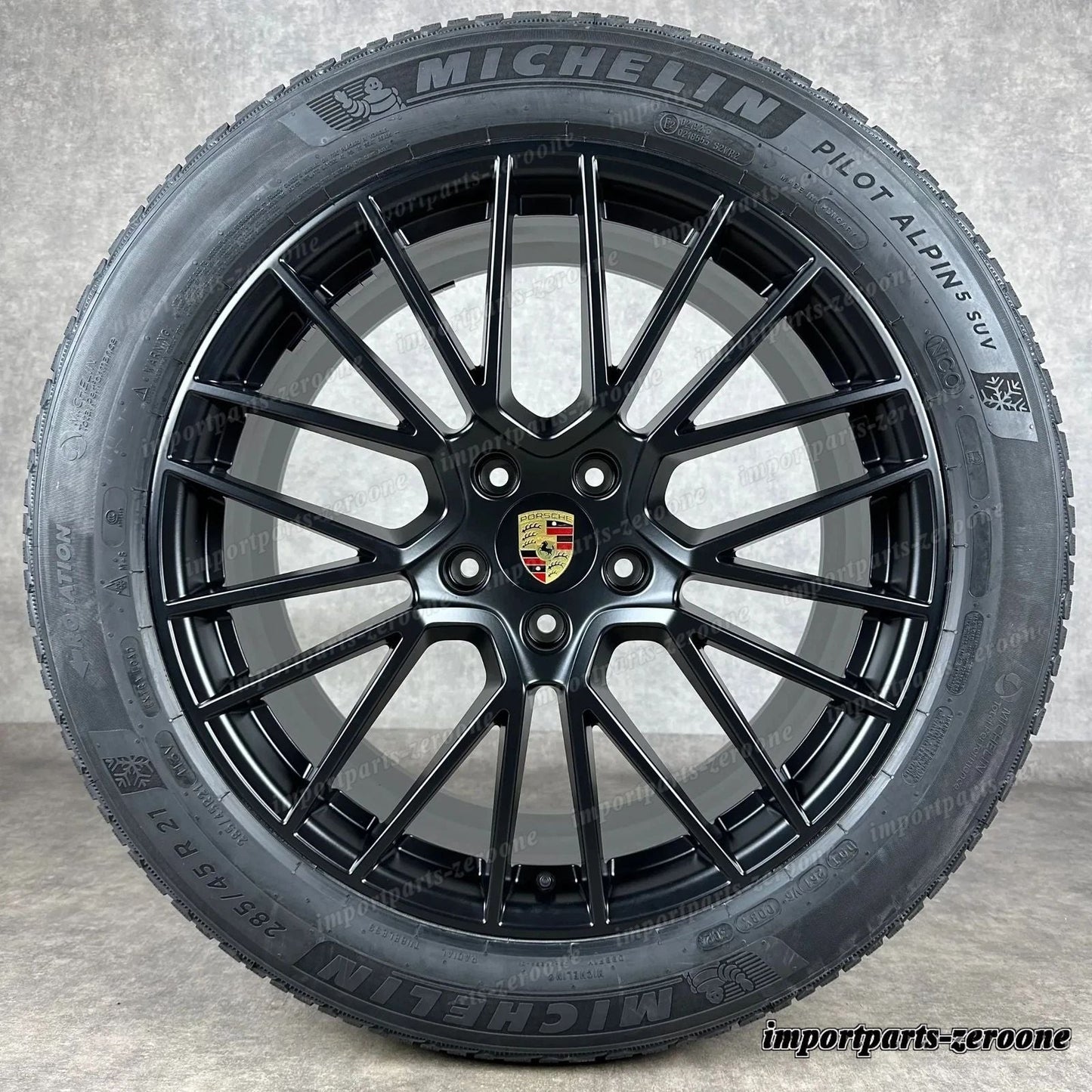 冬用 ポルシェ カイエン E3-II 21インチ 純正 RS Spyder ホイール S E-Hybrid ターボ　-1802