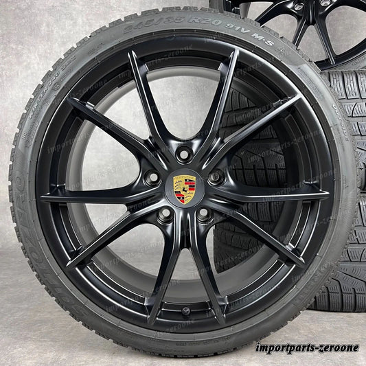 ホイール ポルシェ 991.2 20インチ 純正 カレラ Siv ホイール C4 4S Targa GTS ターボ　-1803